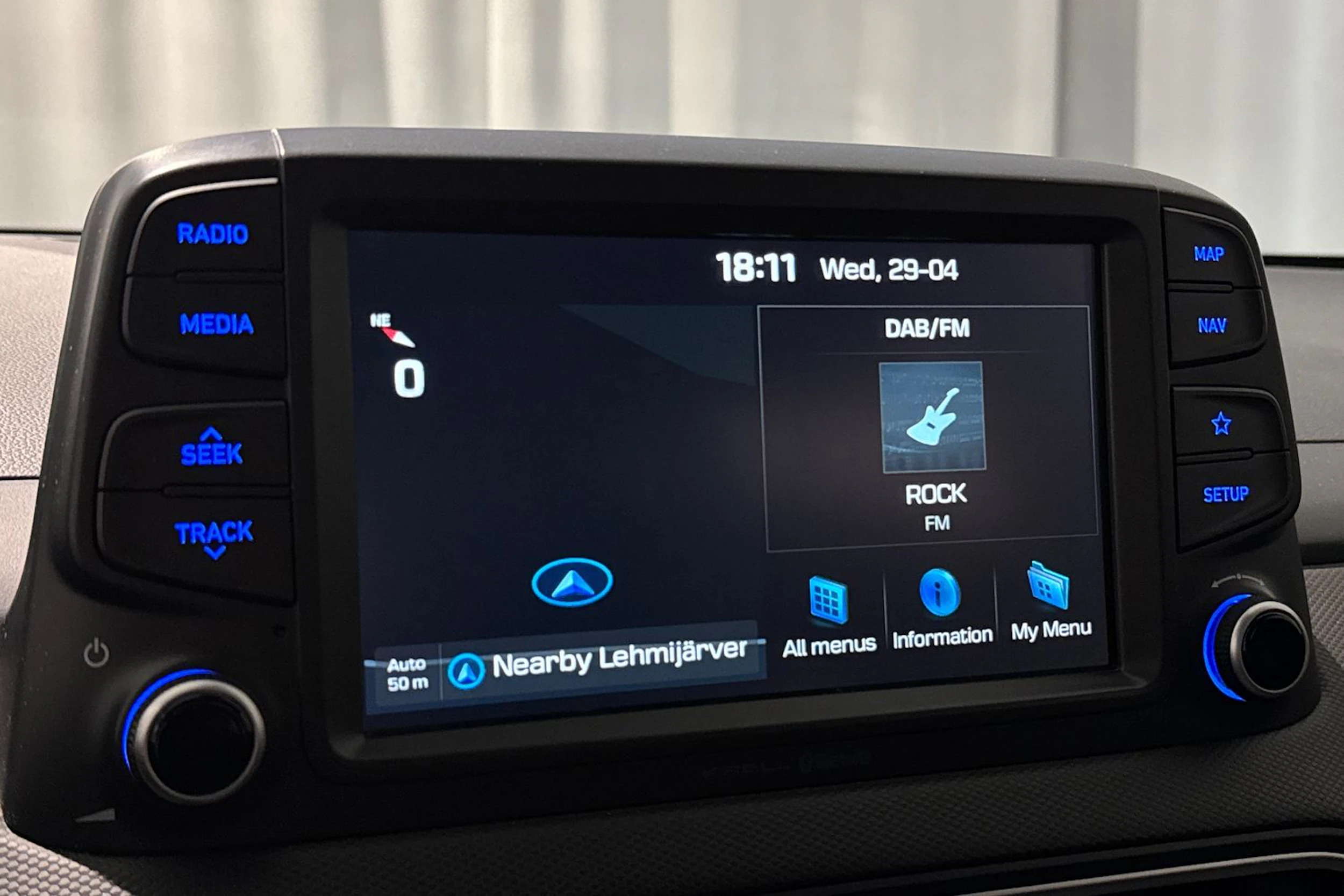 sininen Hyundai KONA 2019 kuva 25.