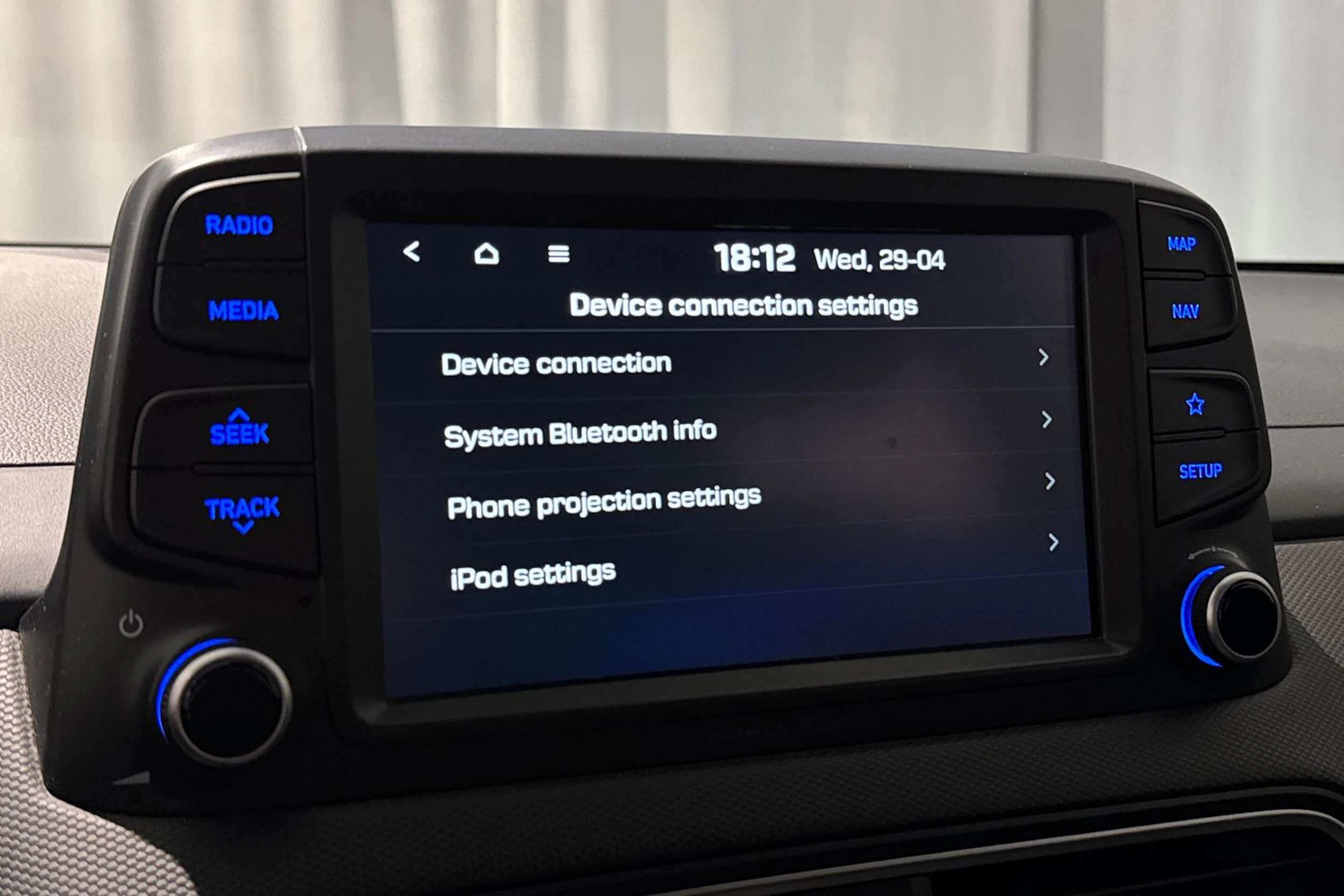 sininen Hyundai KONA 2019 kuva 27.