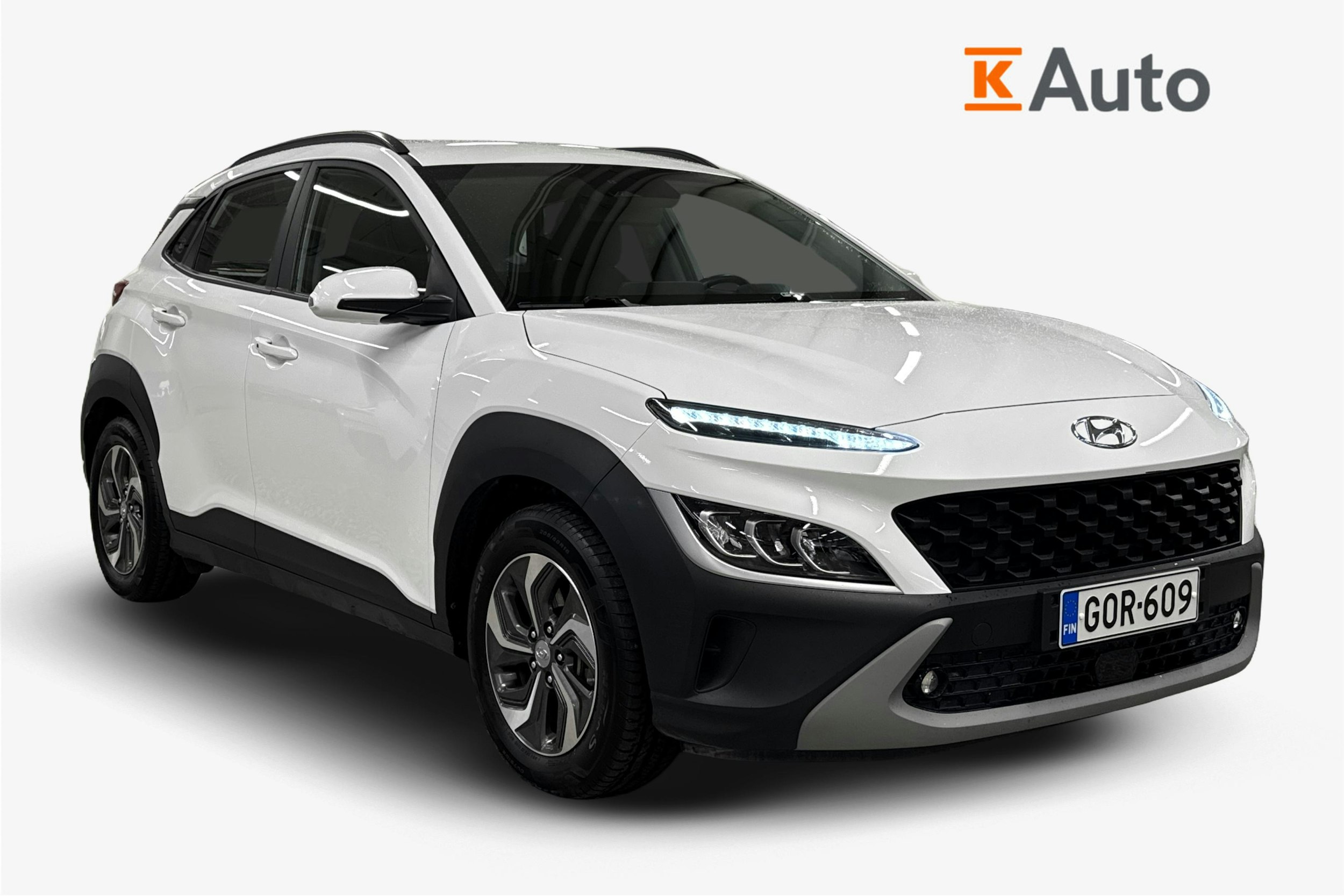 valkoinen Hyundai KONA 2021 kuva 1.