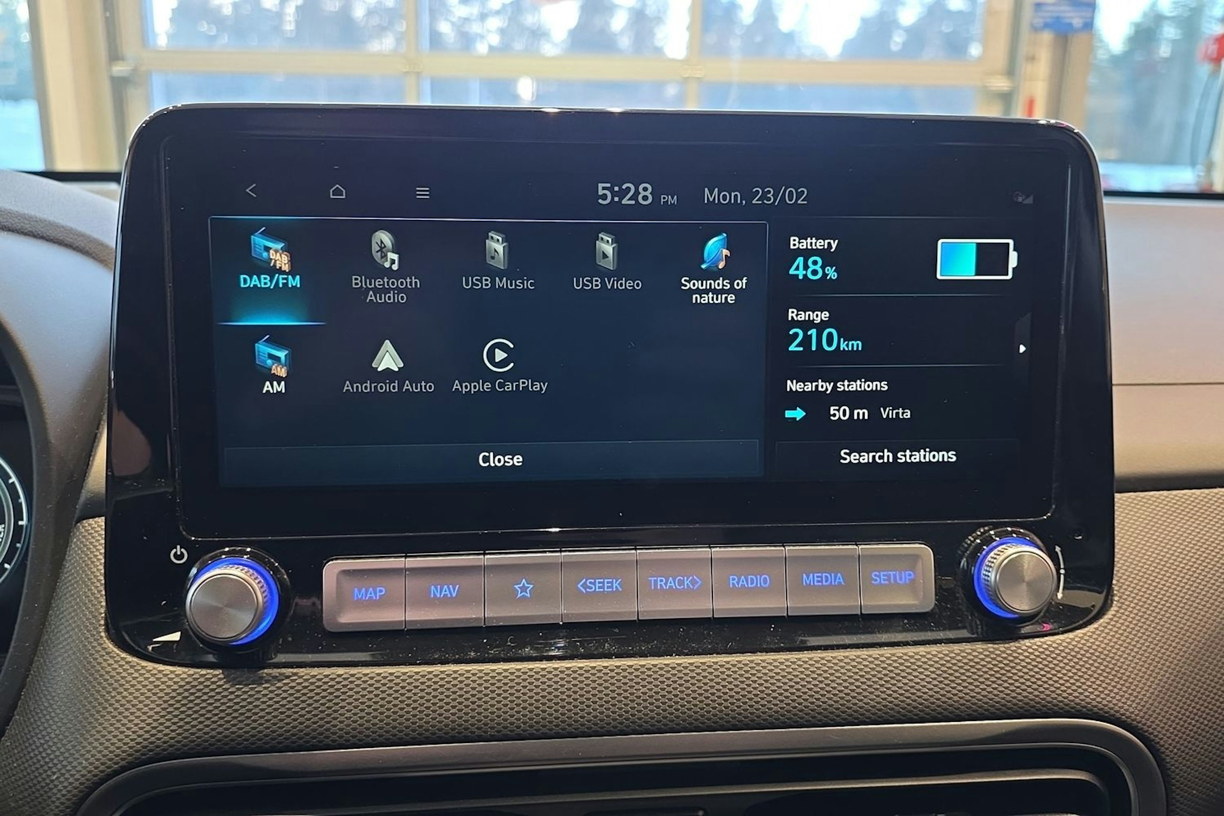 sininen Hyundai KONA 2021 kuva 26.