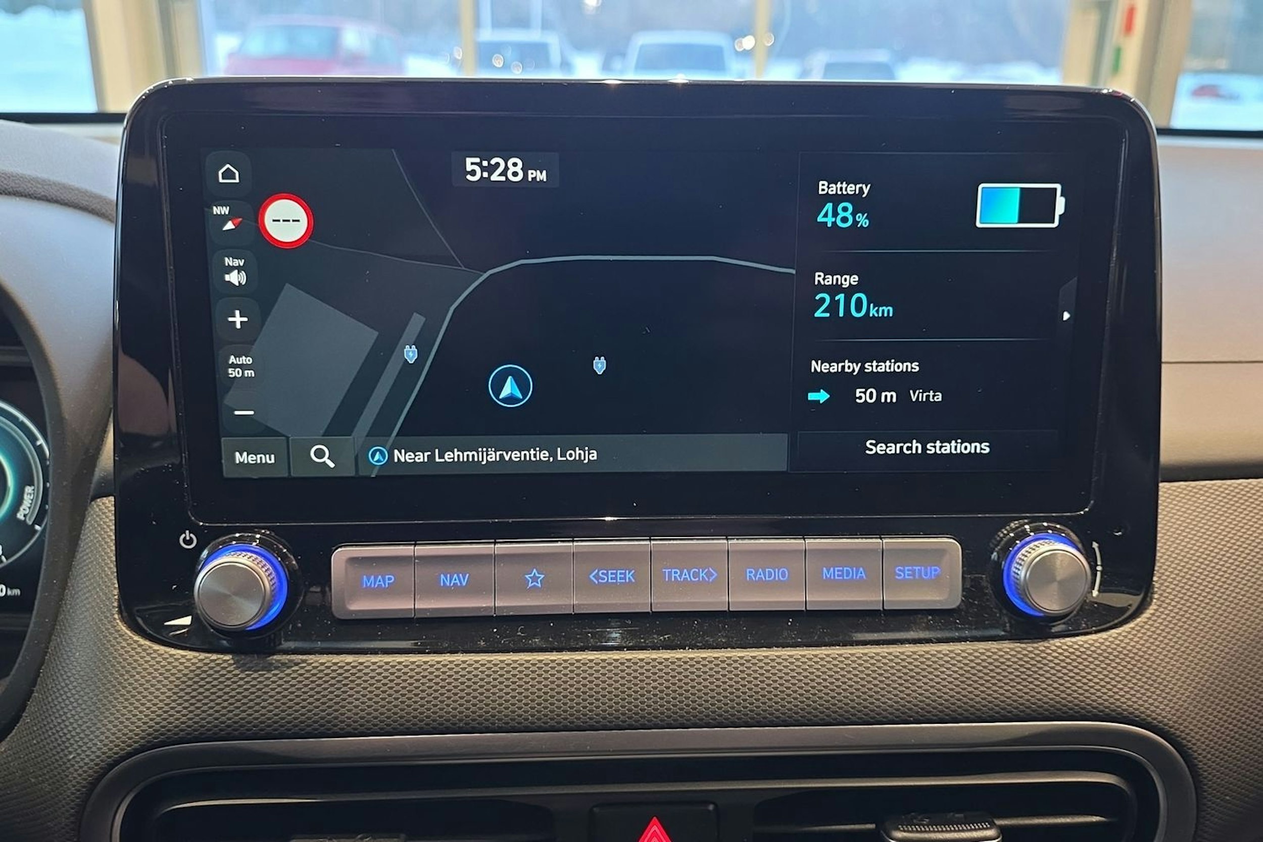 sininen Hyundai KONA 2021 kuva 29.