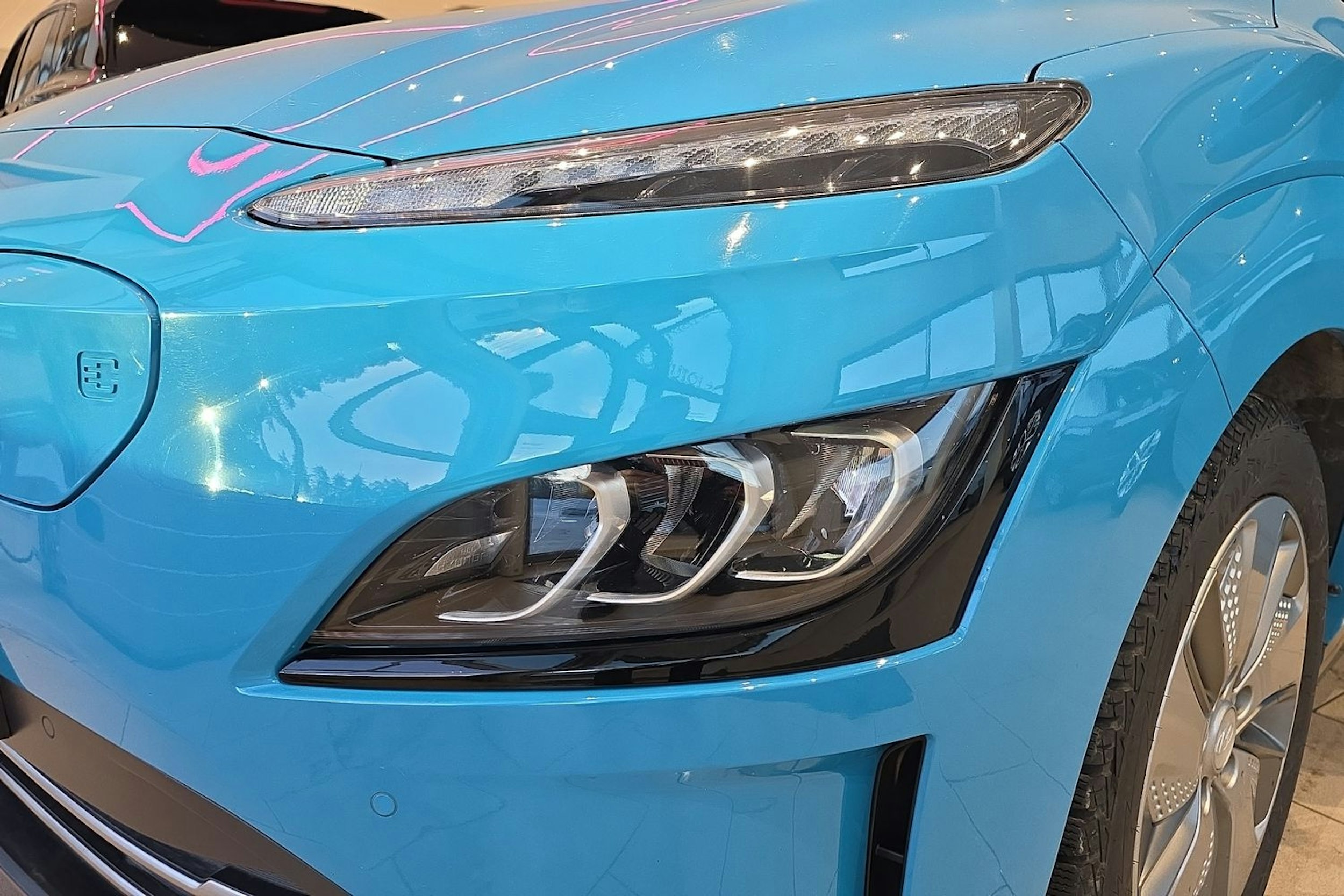 sininen Hyundai KONA 2021 kuva 33.