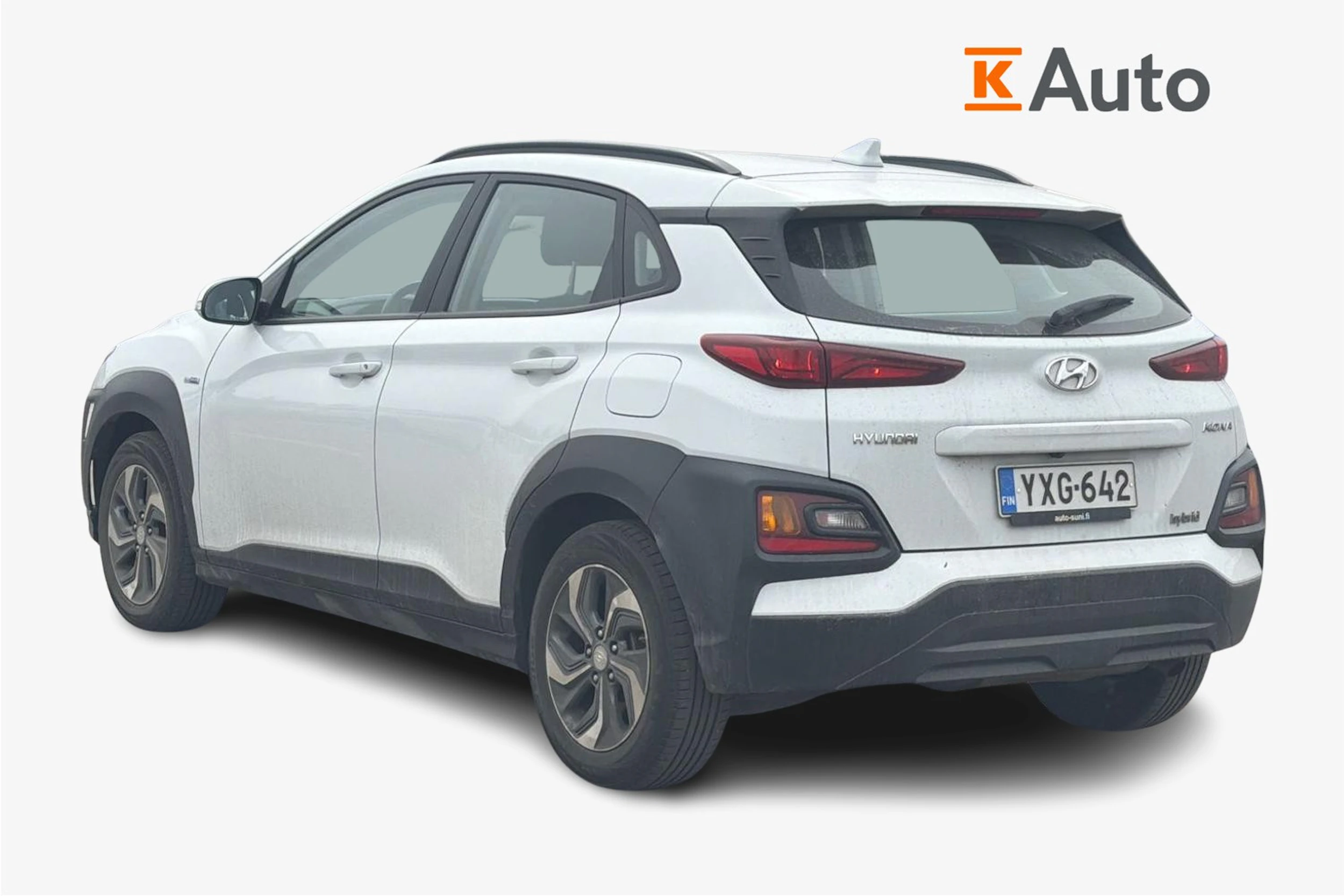 Valkoinen Hyundai KONA 2021 kuva 2.