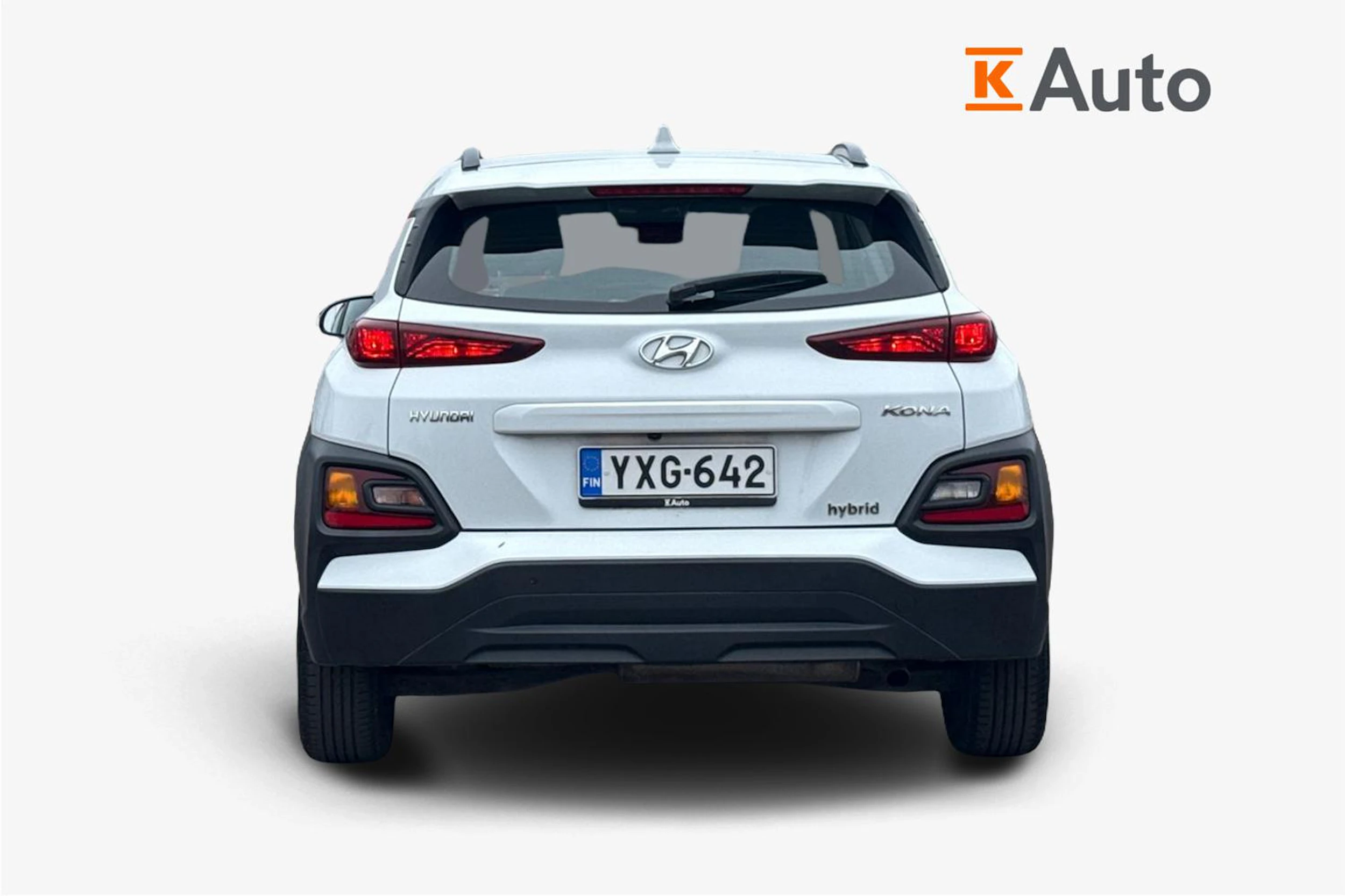 Valkoinen Hyundai KONA 2021 kuva 4.