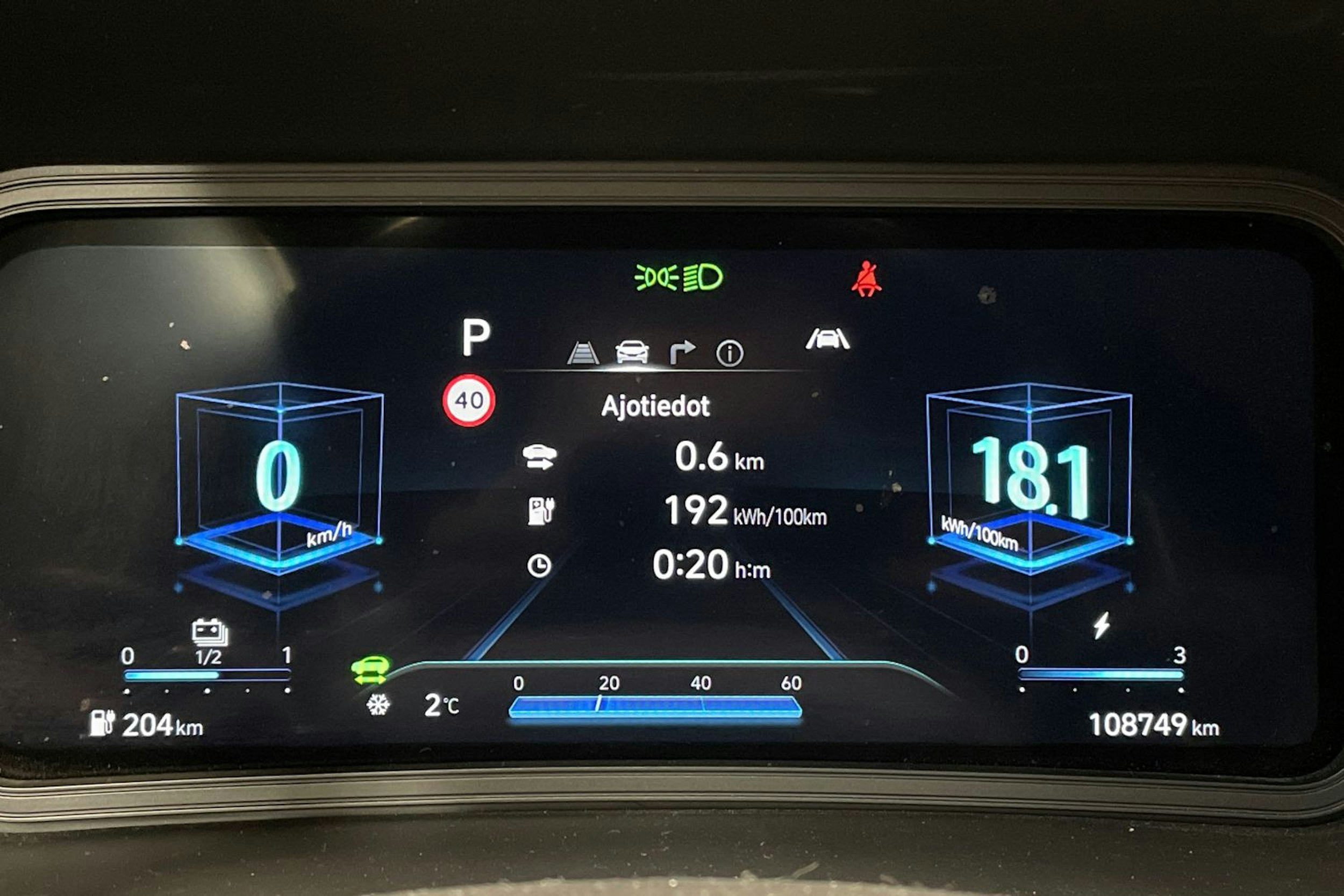 met. harmaa Hyundai KONA 2023 kuva 16.