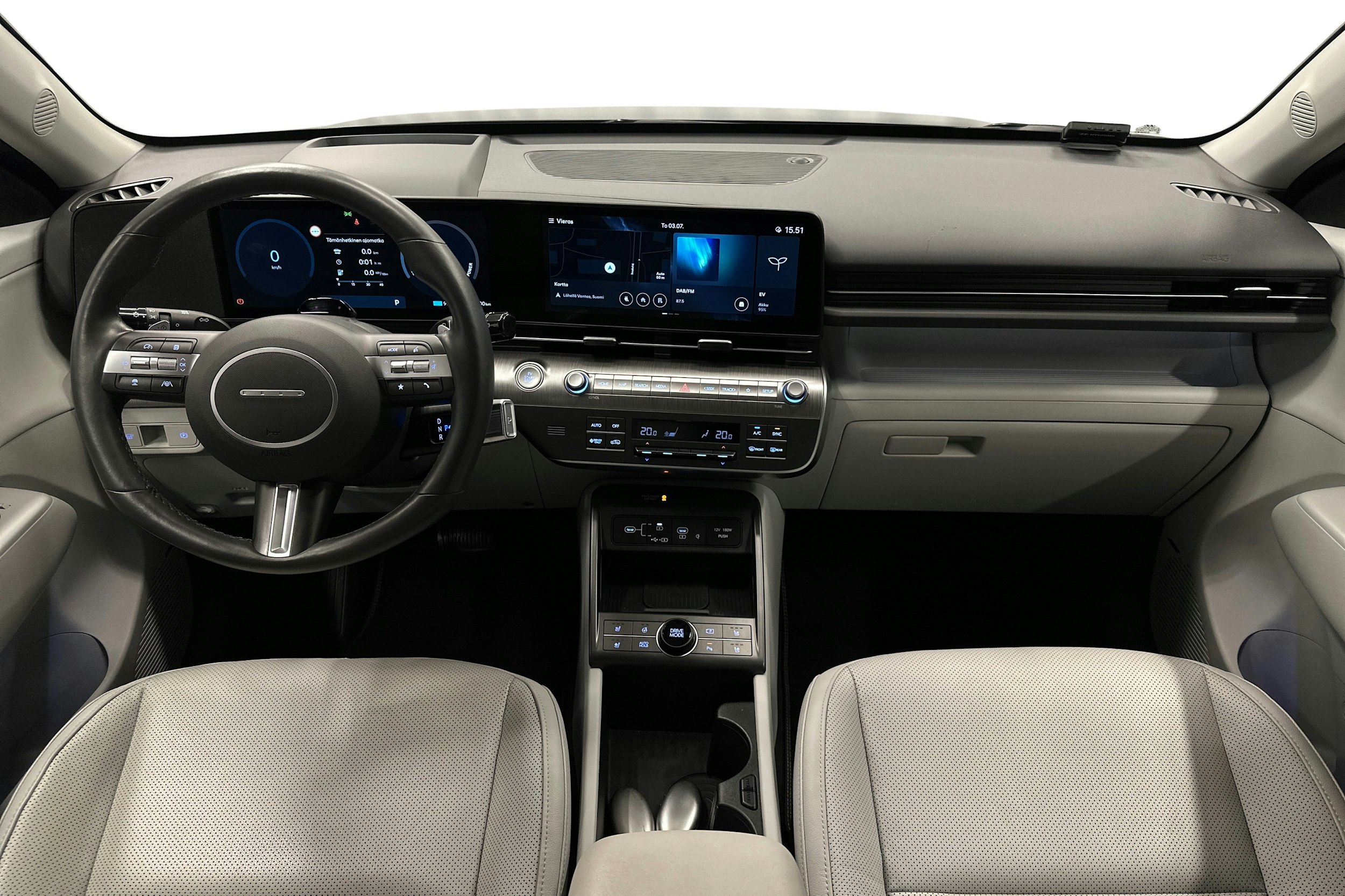 harmaa Hyundai KONA Electric 2024 kuva 7.