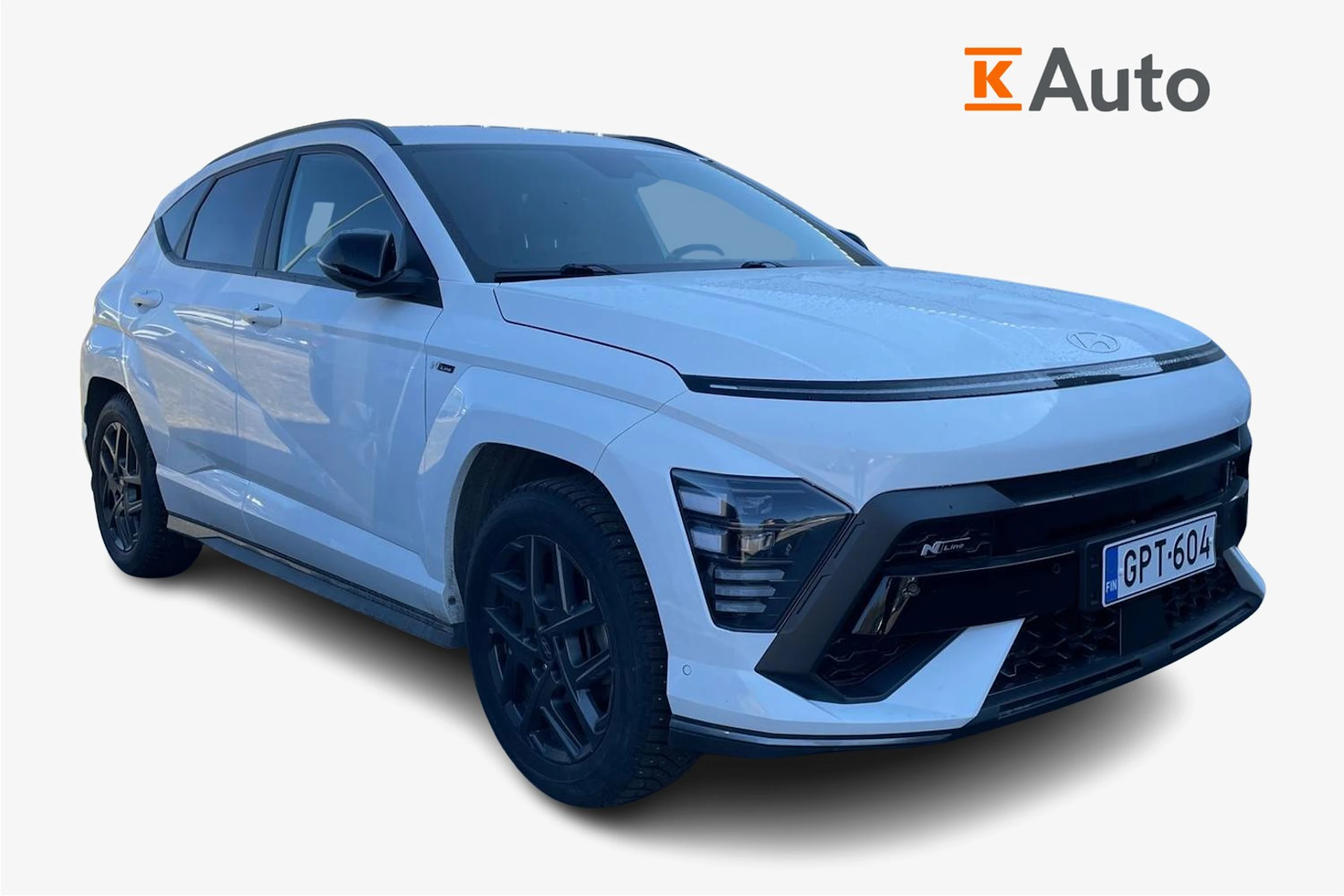 valkoinen Hyundai KONA Hybrid 2024 kuva 1.