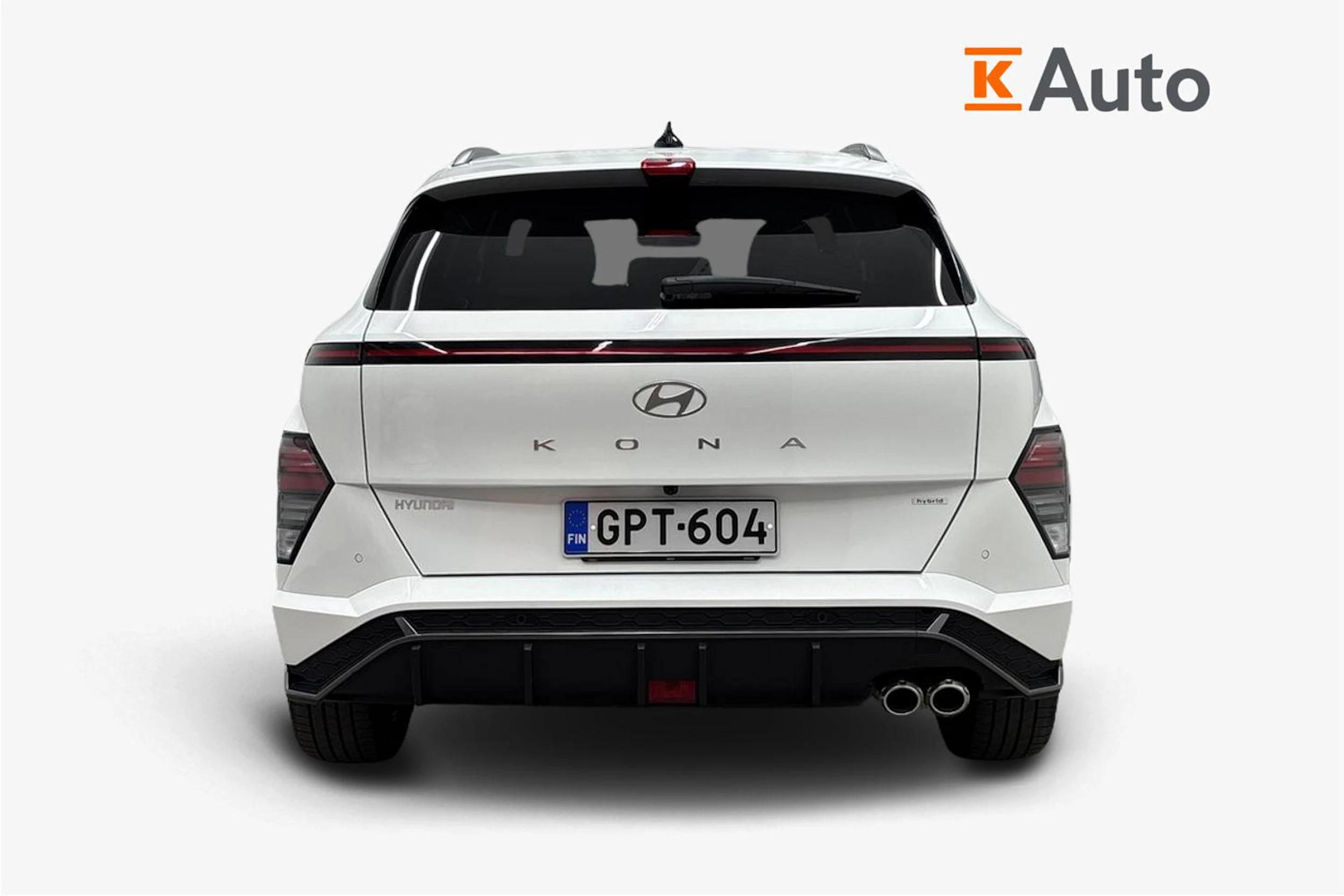 valkoinen Hyundai KONA Hybrid 2024 kuva 4.