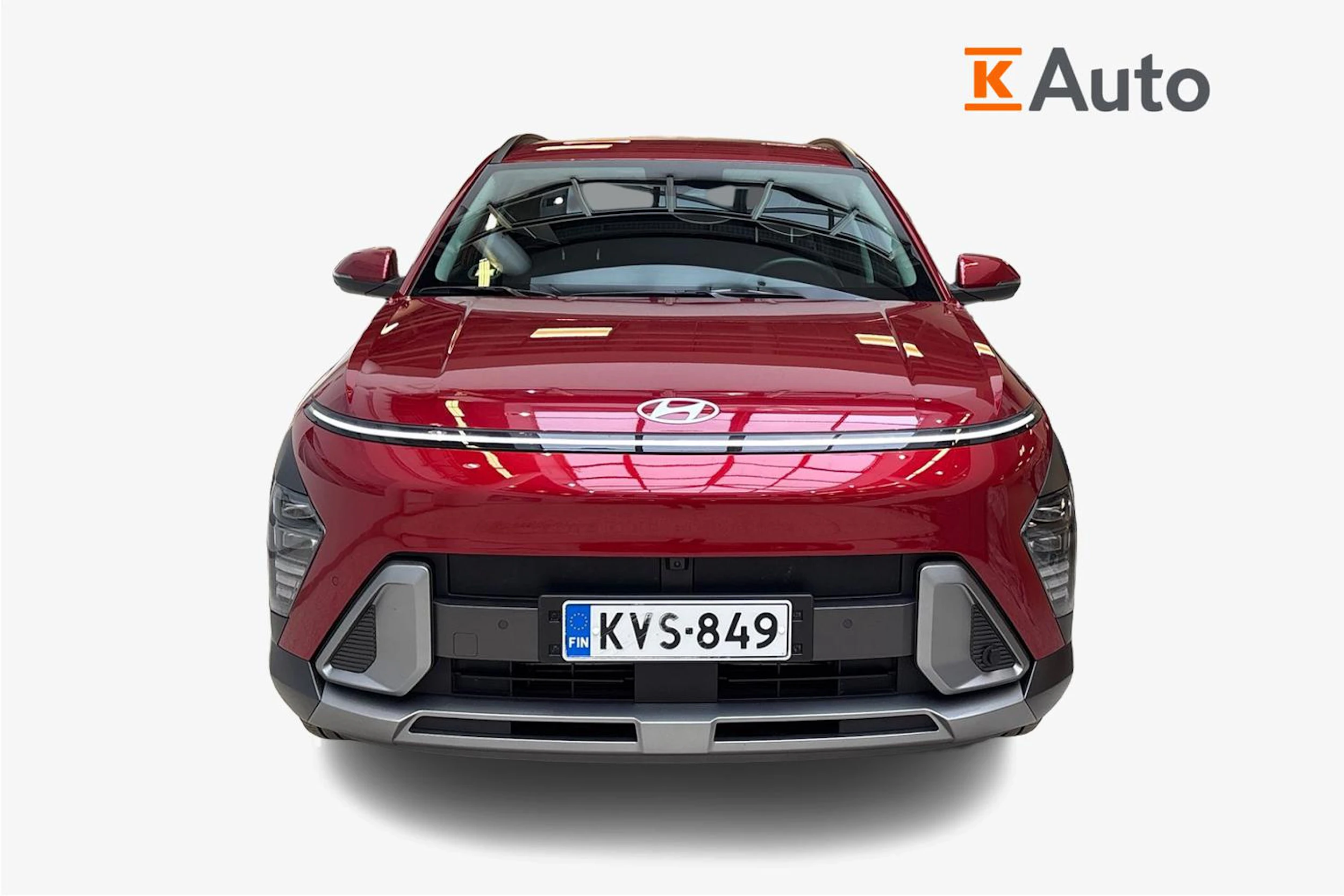punainen Hyundai KONA Hybrid 2024 kuva 4.