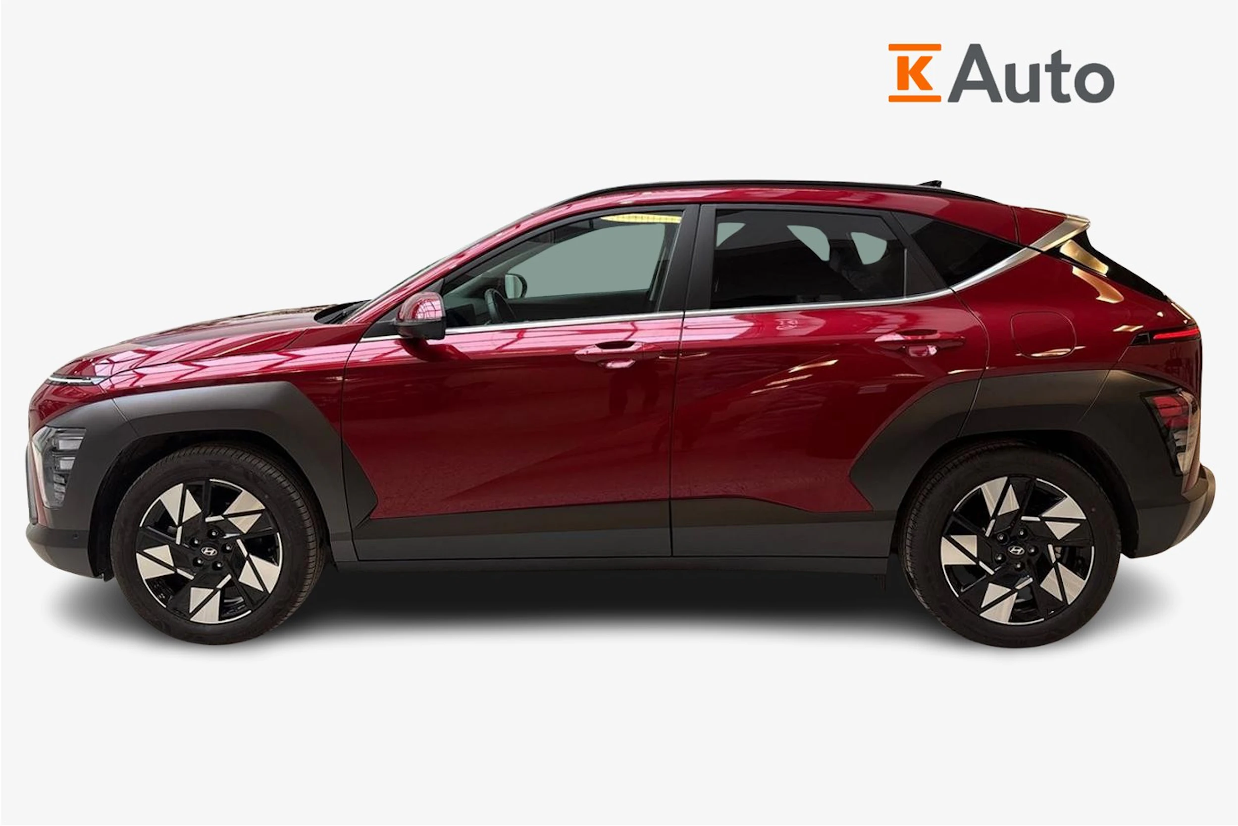 punainen Hyundai KONA Hybrid 2024 kuva 5.