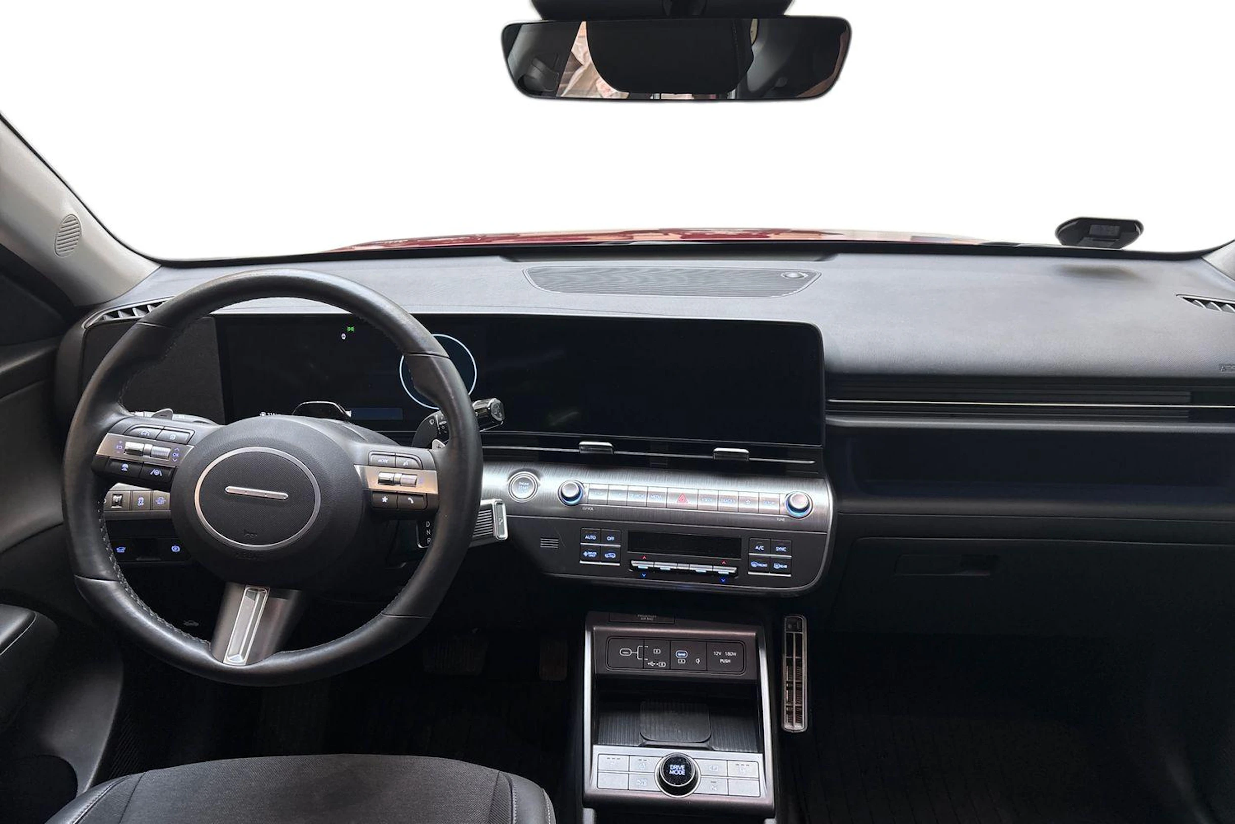 punainen Hyundai KONA Hybrid 2024 kuva 7.