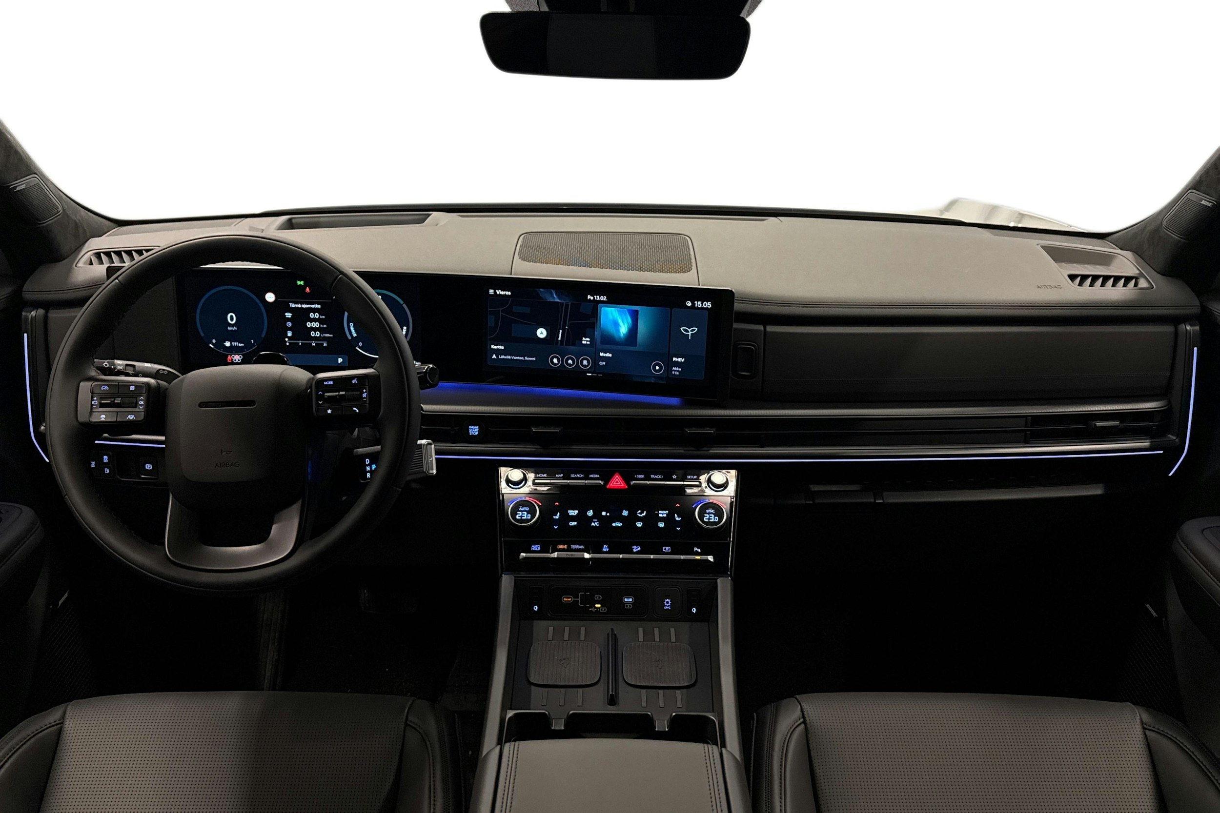 harmaa Hyundai Santa Fe 2025 kuva 8.