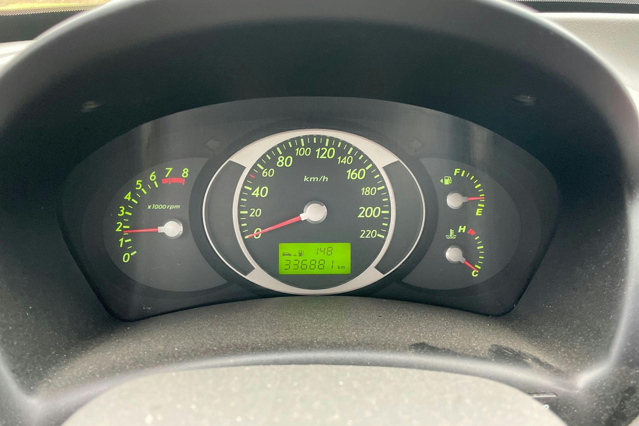 Vihreä Hyundai Tucson 2006 kuva 14.