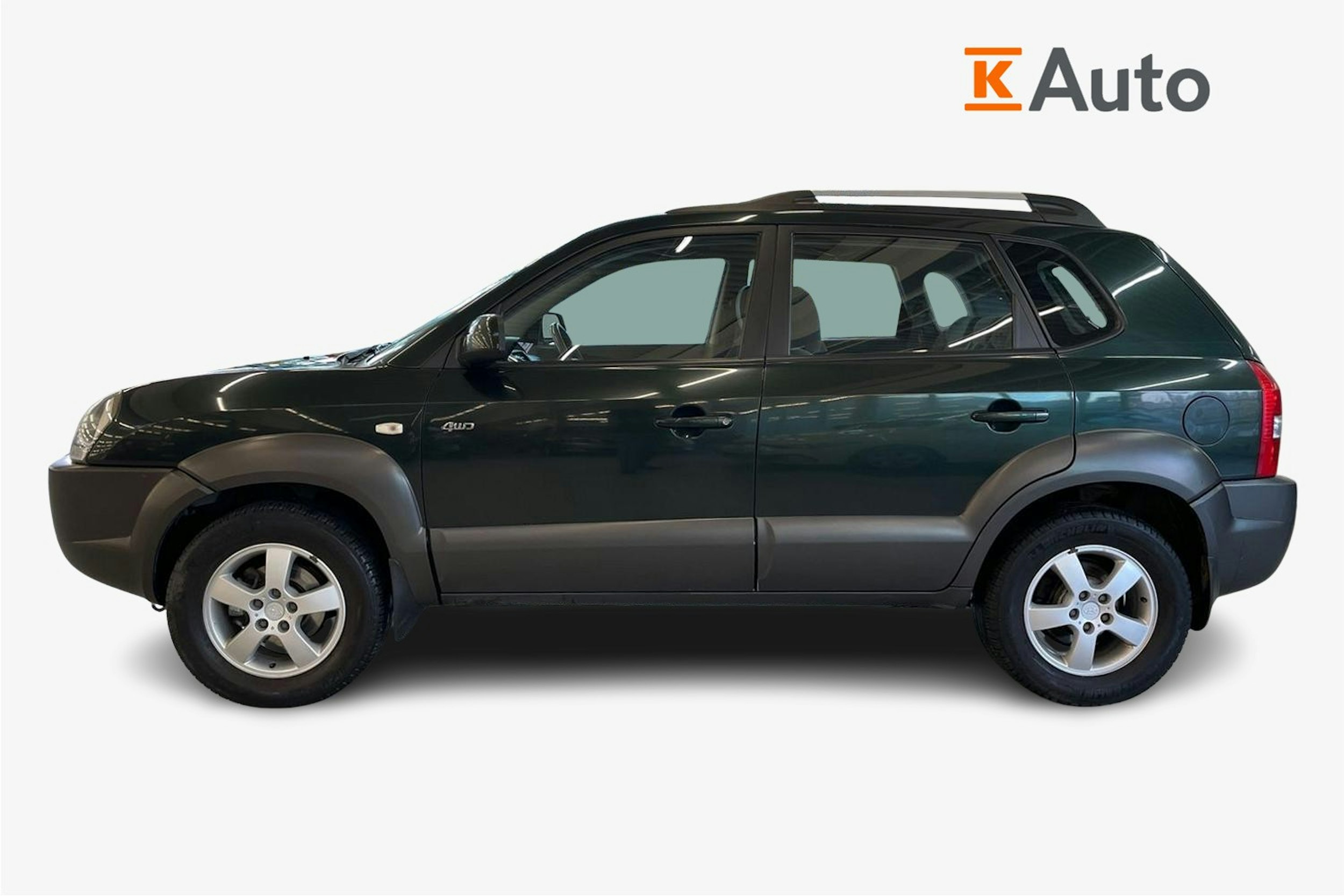 Vihreä Hyundai Tucson 2006 kuva 6.