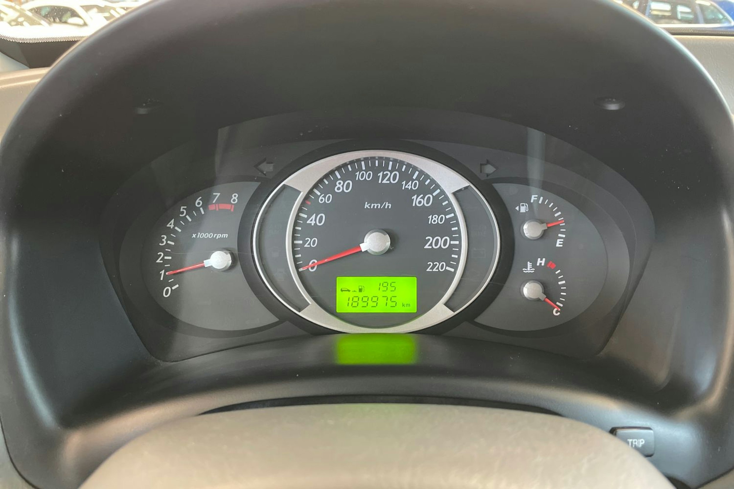 Vihreä Hyundai Tucson 2006 kuva 14.