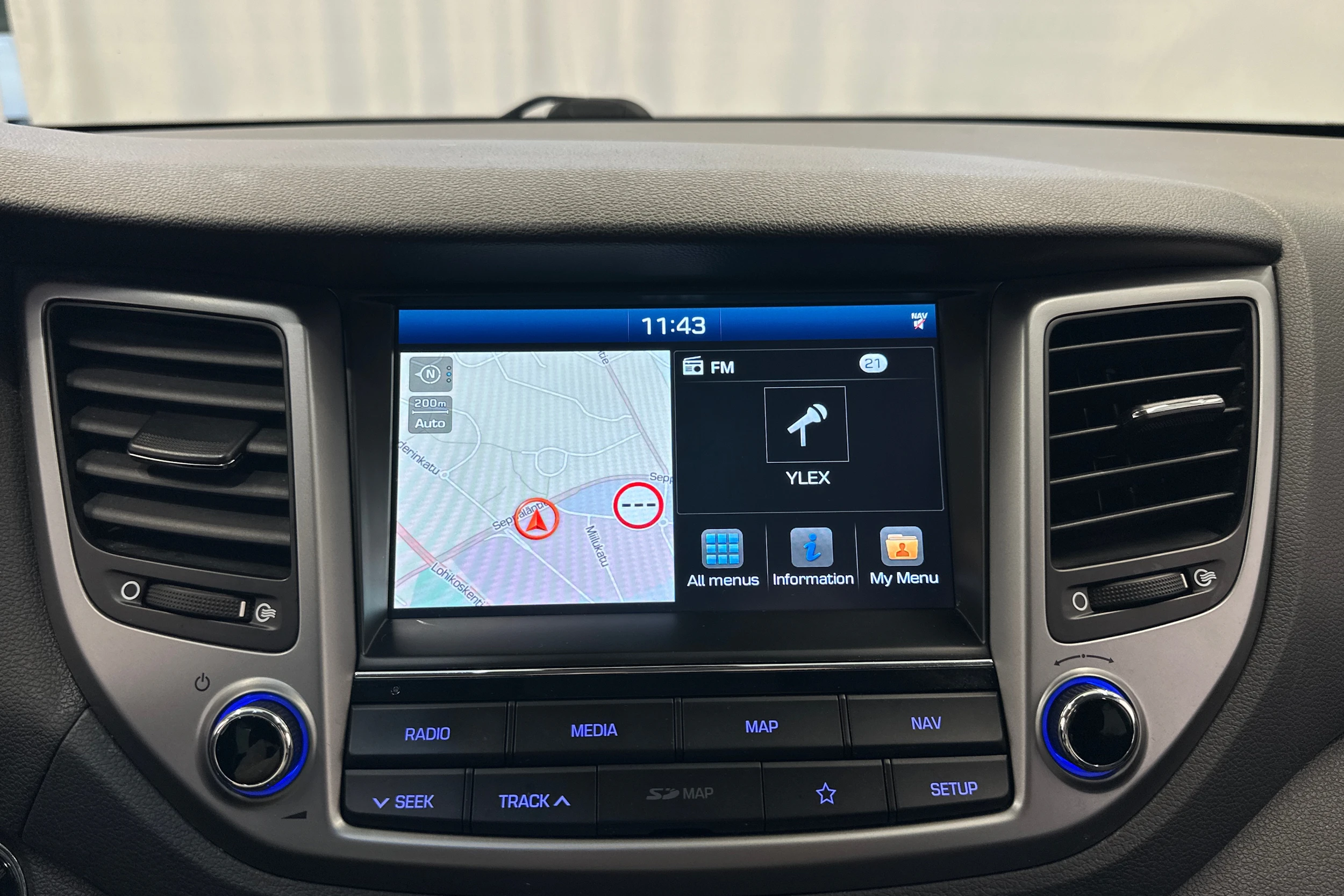 sininen Hyundai Tucson 2018 kuva 18.