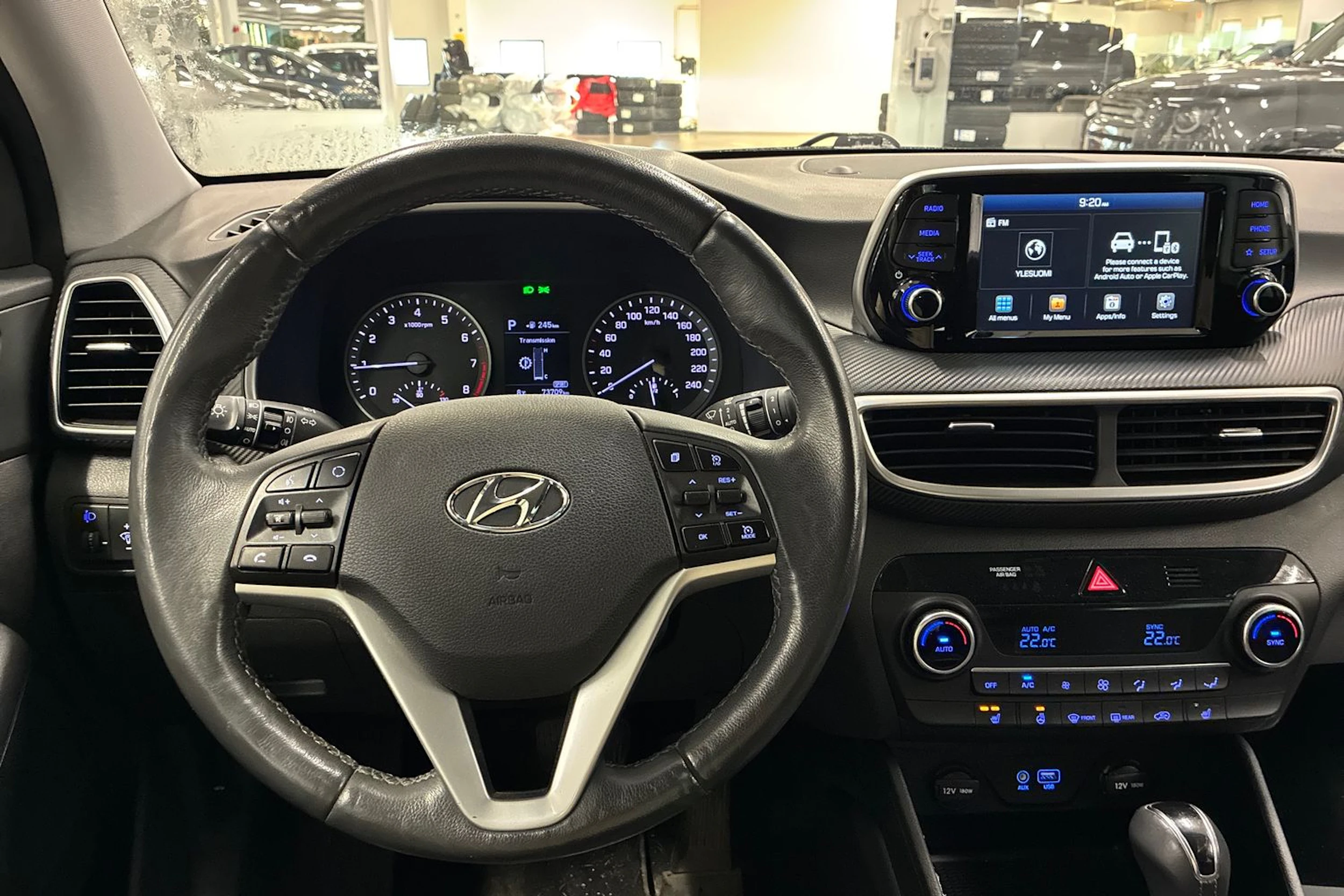 ruskea (beige) Hyundai Tucson 2019 kuva 4.