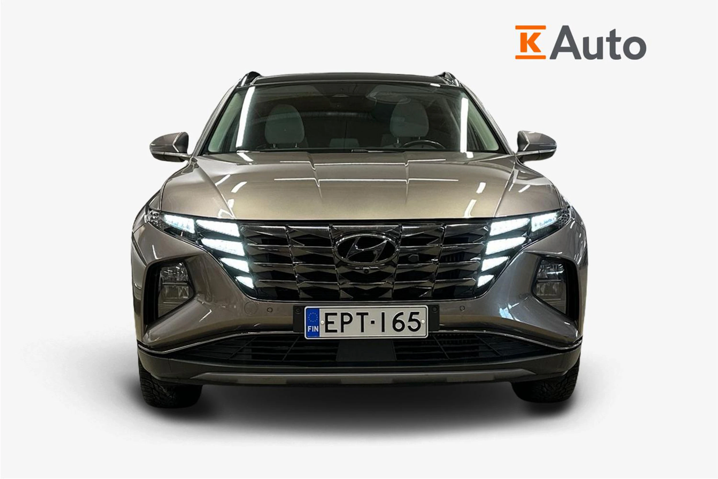 ruskea (beige) Hyundai Tucson 2021 kuva 4.