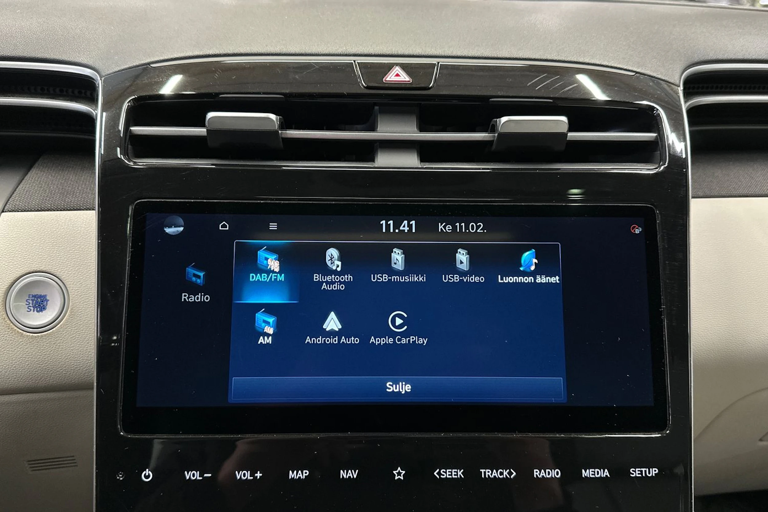 ruskea (beige) Hyundai Tucson 2021 kuva 21.