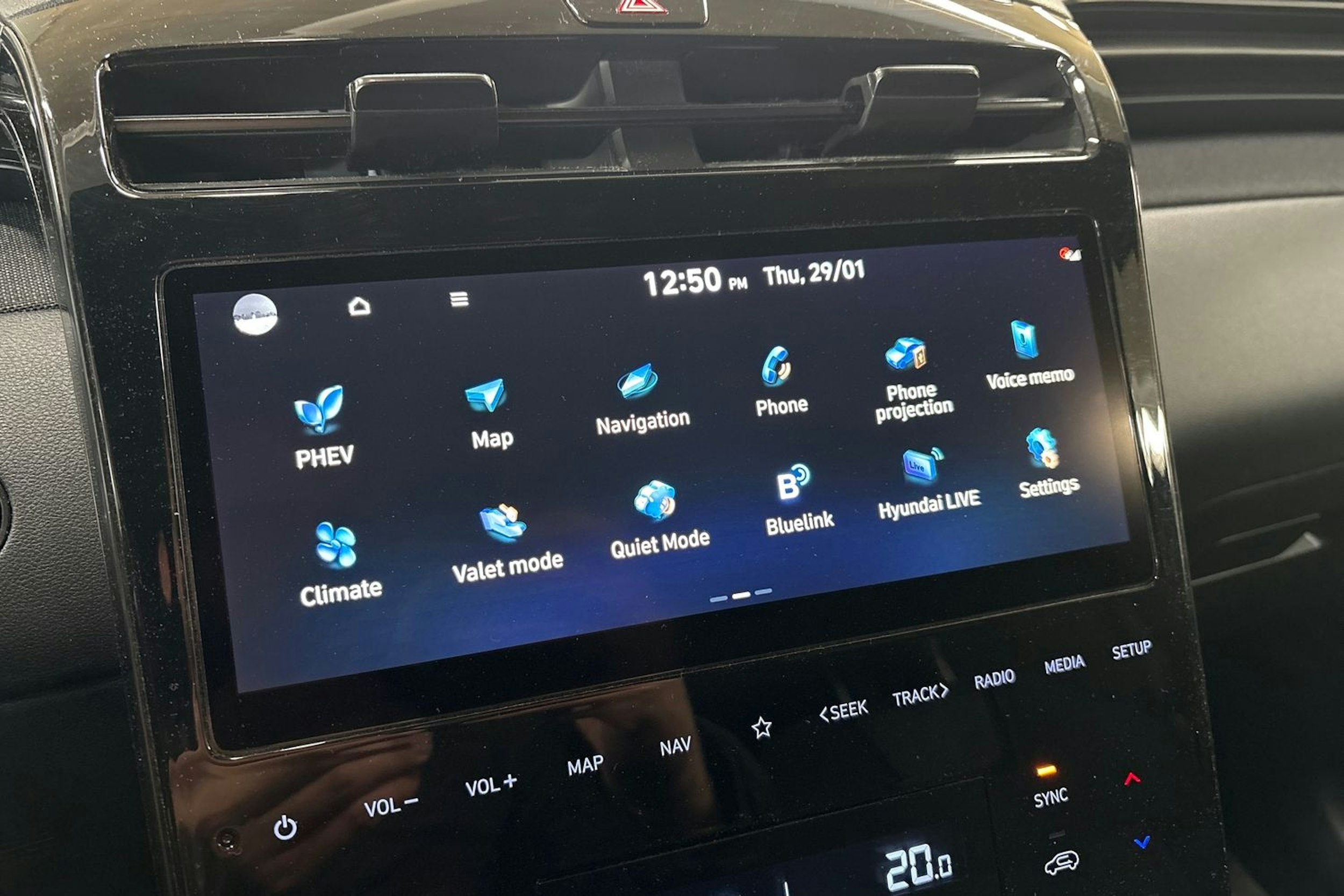 Harmaa Hyundai Tucson 2021 kuva 17.