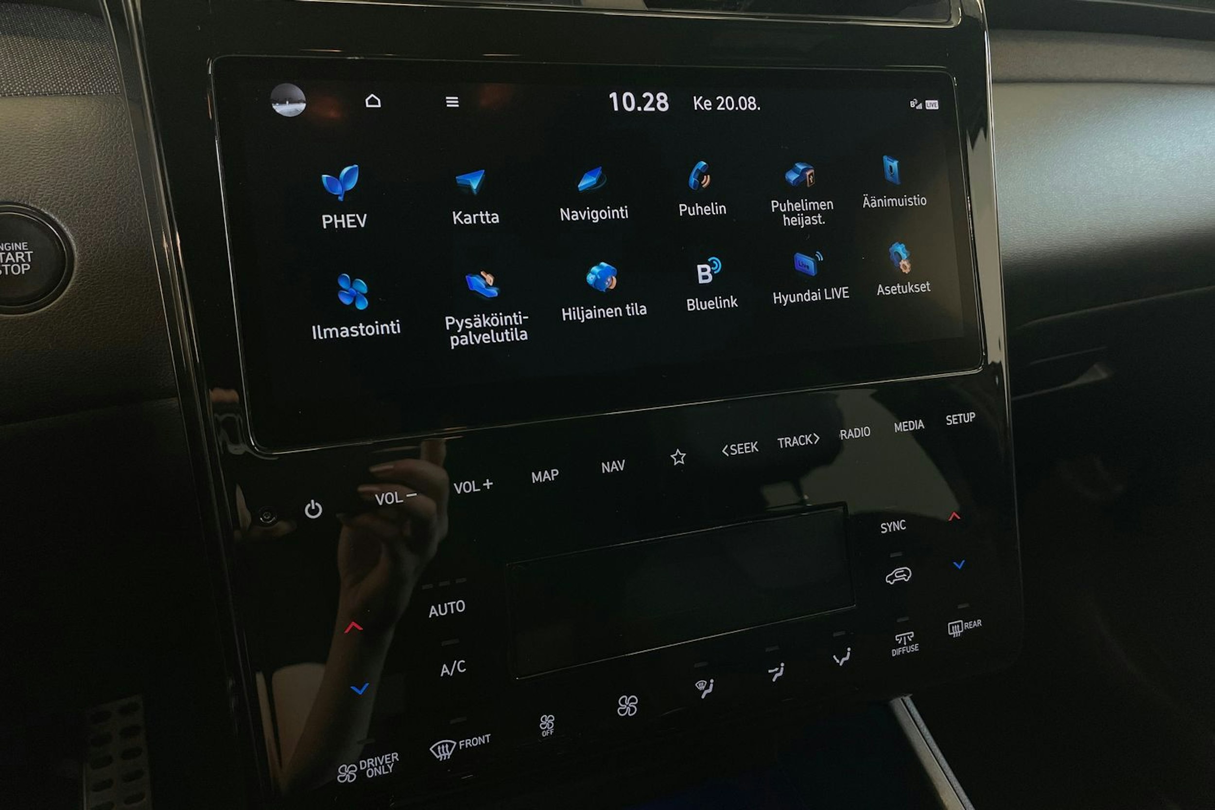 musta Hyundai Tucson 2021 kuva 25.