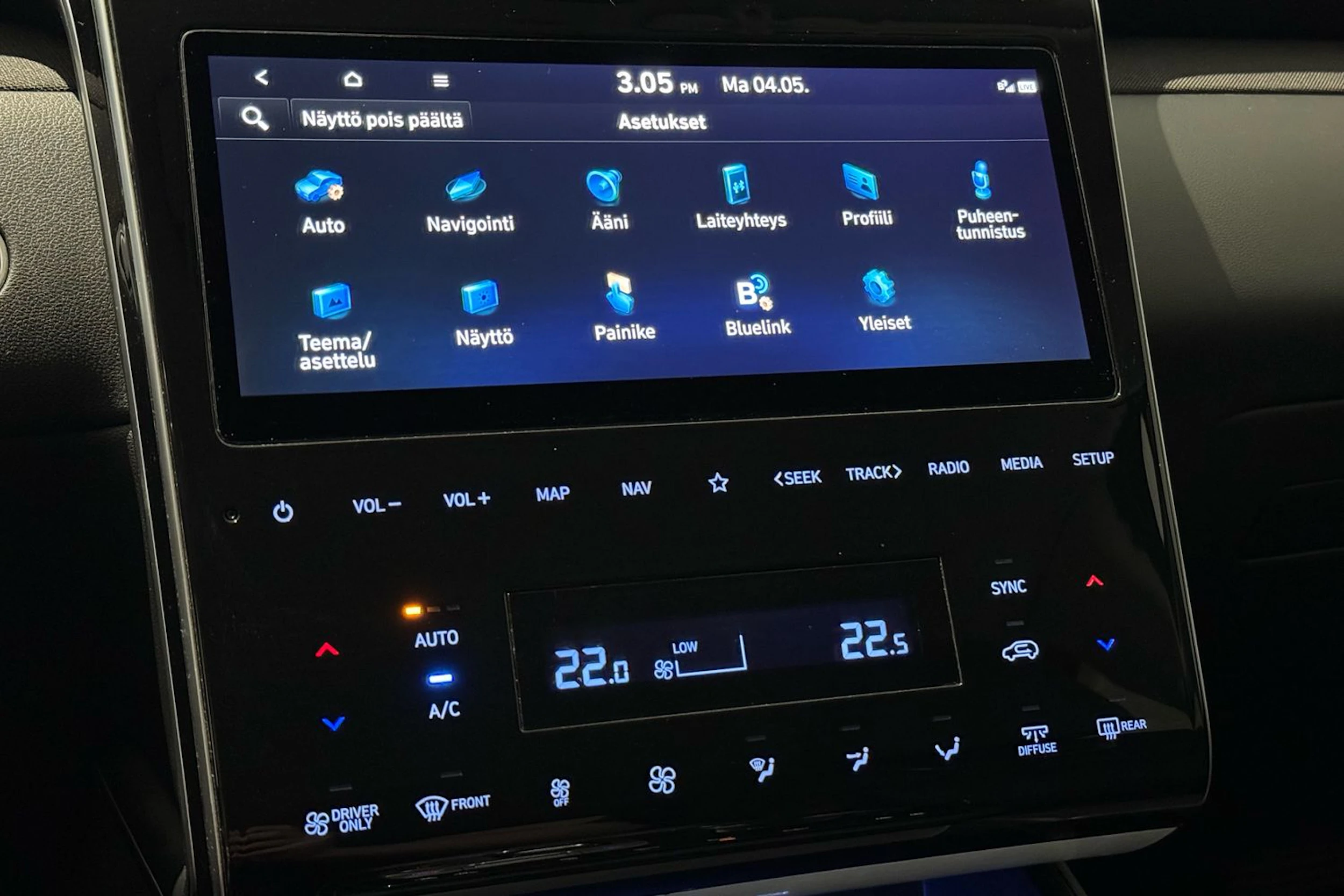 harmaa Hyundai Tucson 2022 kuva 26.