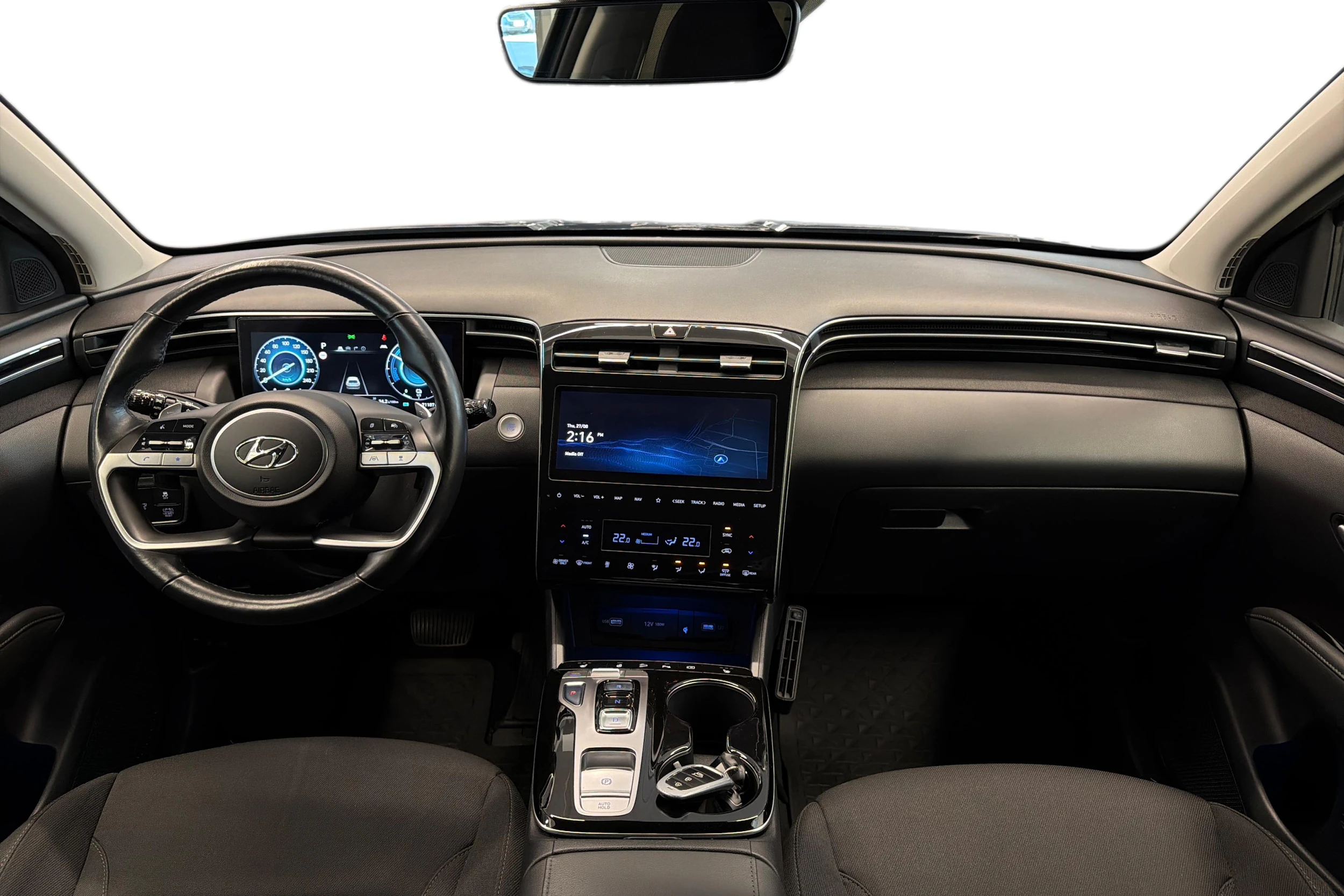 sininen Hyundai Tucson 2021 kuva 7.