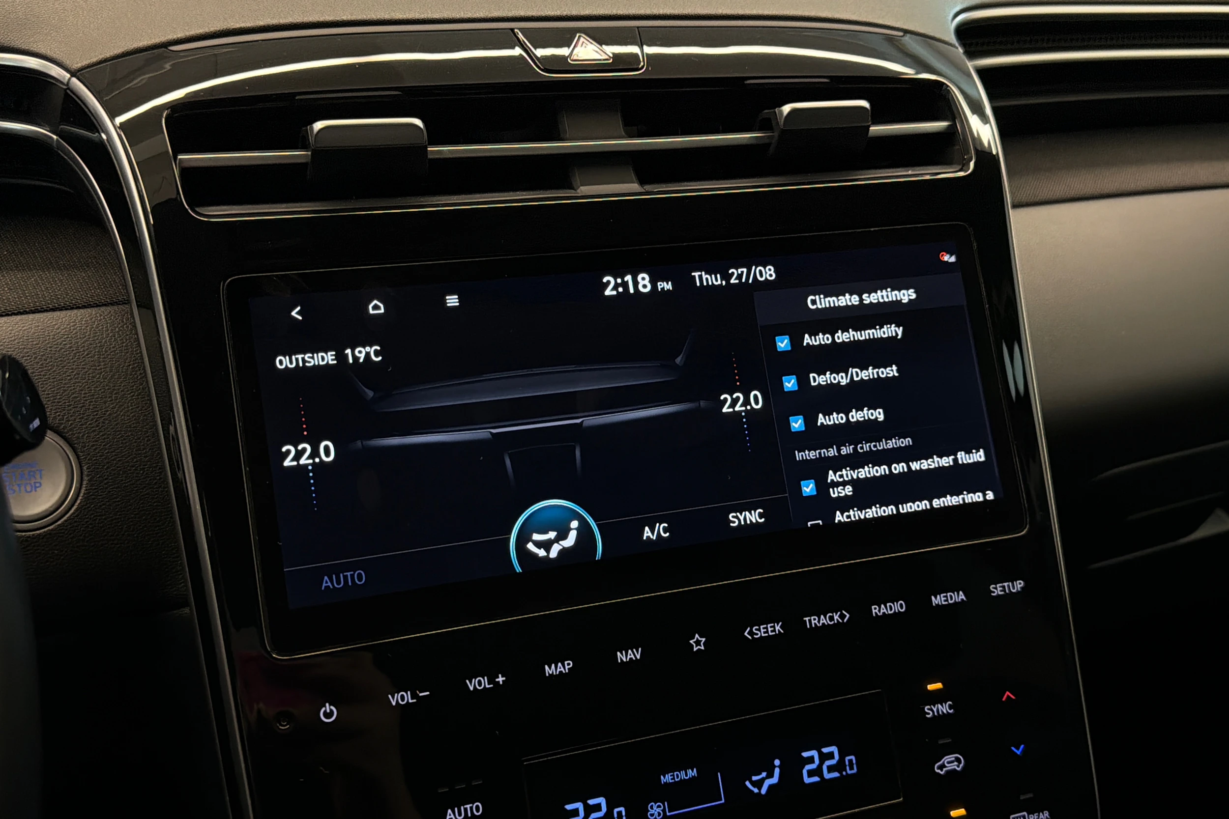 sininen Hyundai Tucson 2021 kuva 25.