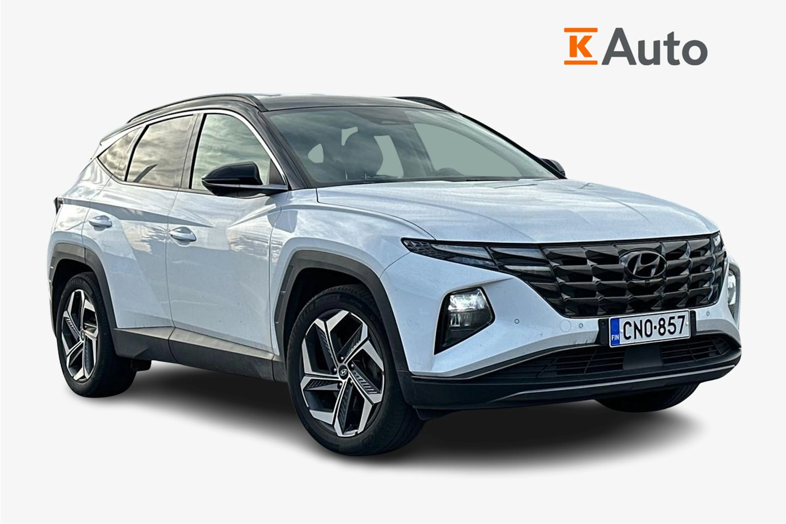 valkoinen Hyundai Tucson 2022 kuva 1.