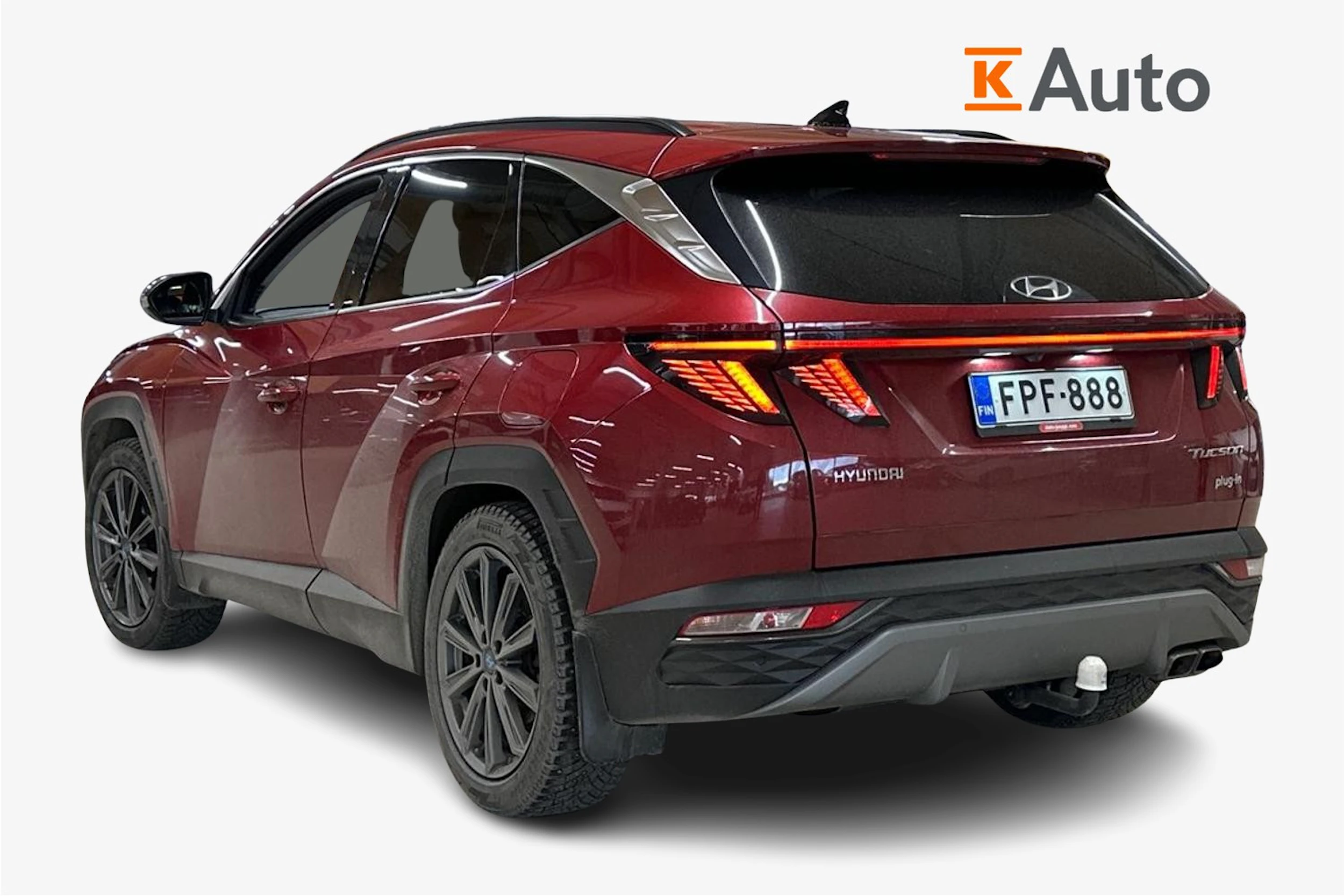 punainen Hyundai Tucson 2022 kuva 2.