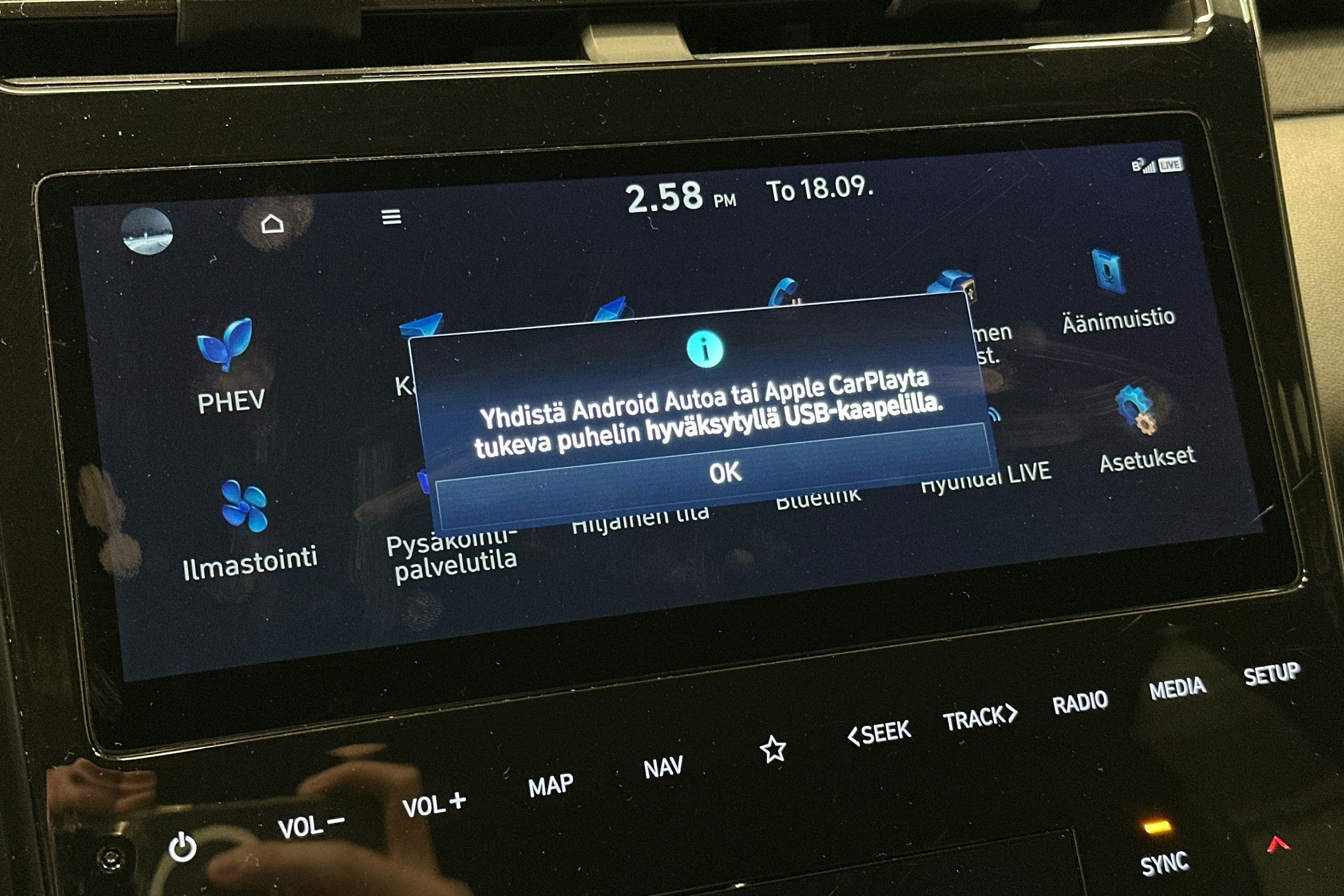 harmaa Hyundai Tucson 2022 kuva 22.