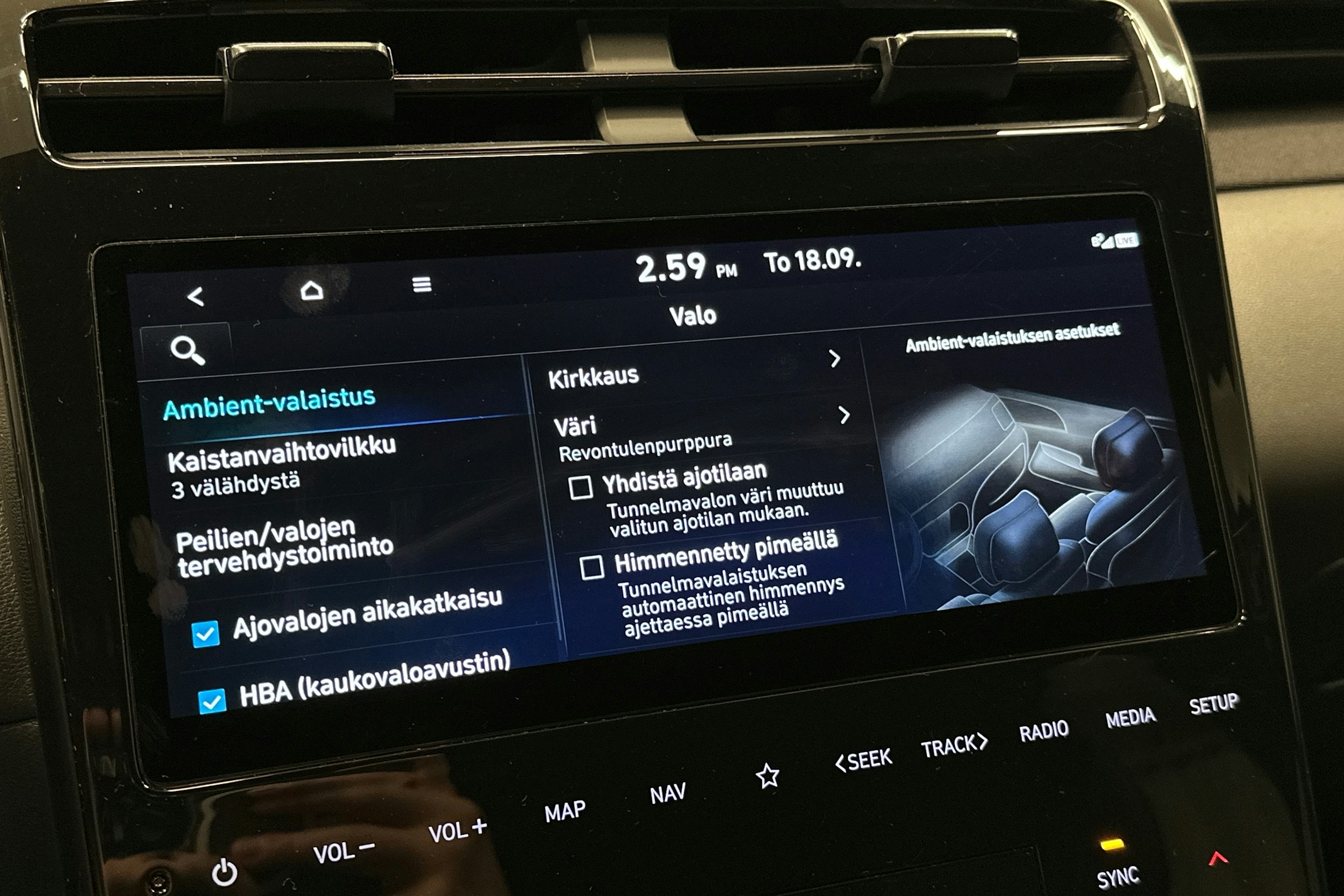 harmaa Hyundai Tucson 2022 kuva 23.