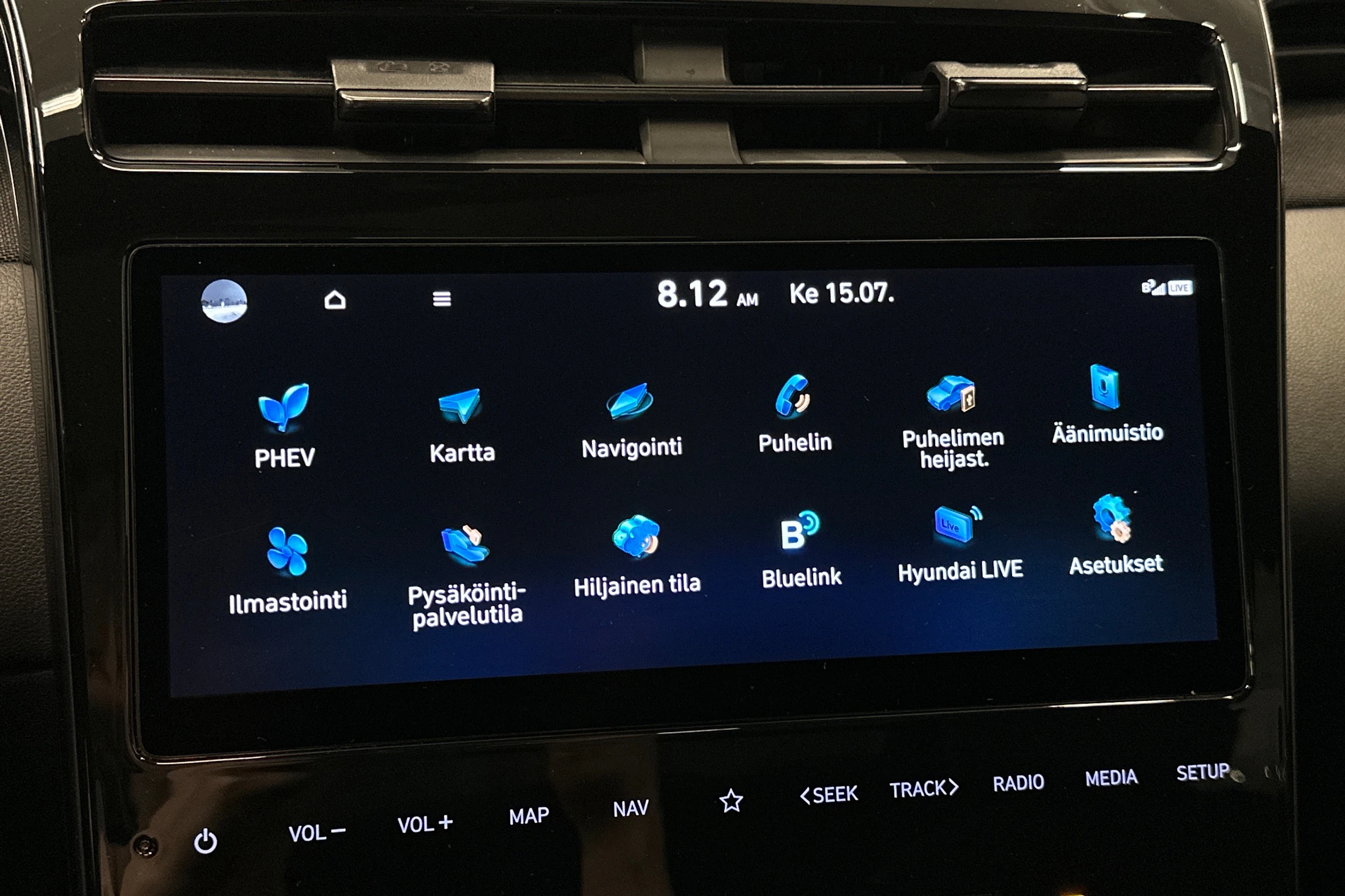 musta Hyundai Tucson 2022 kuva 16.