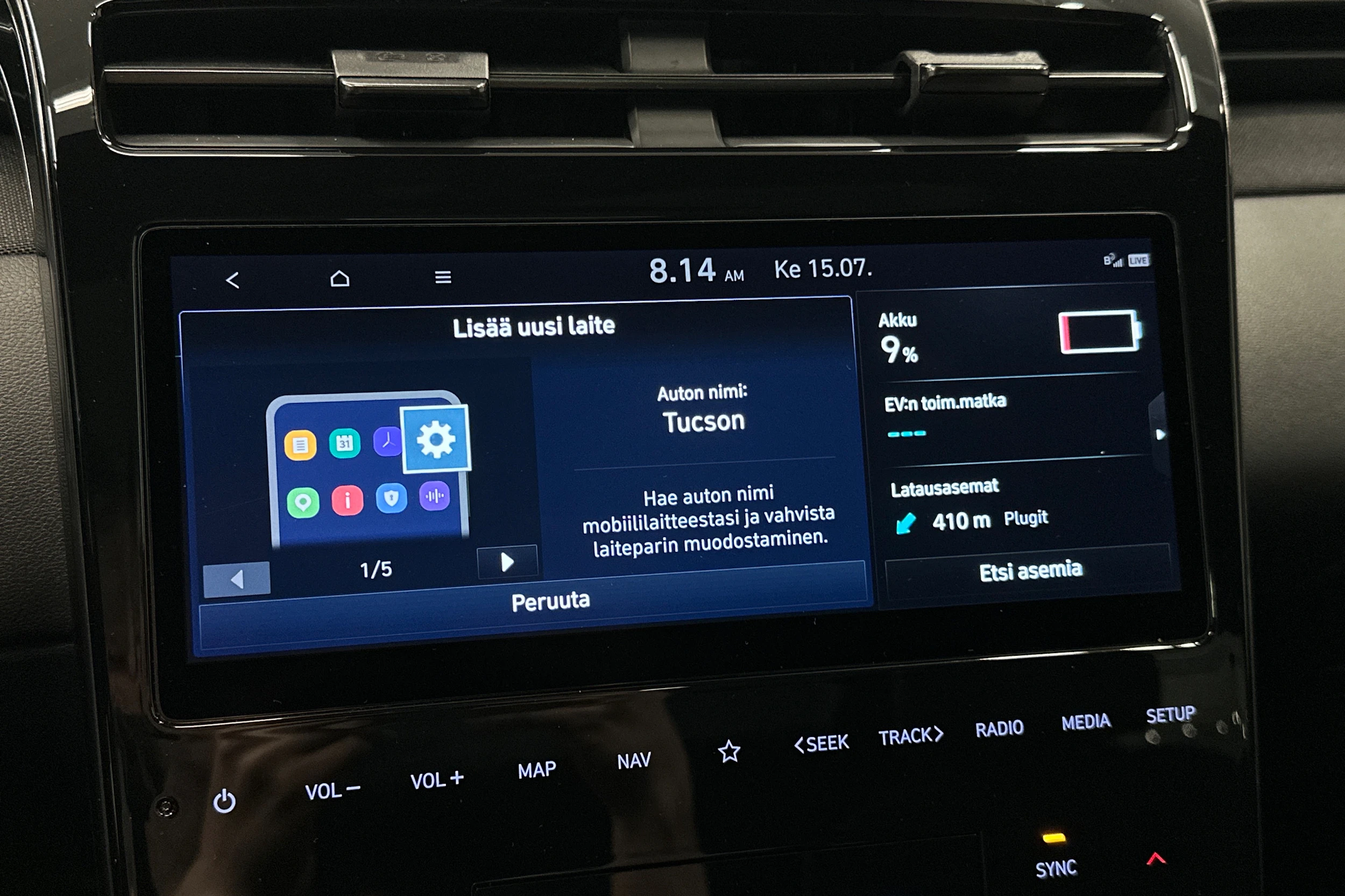 musta Hyundai Tucson 2022 kuva 21.