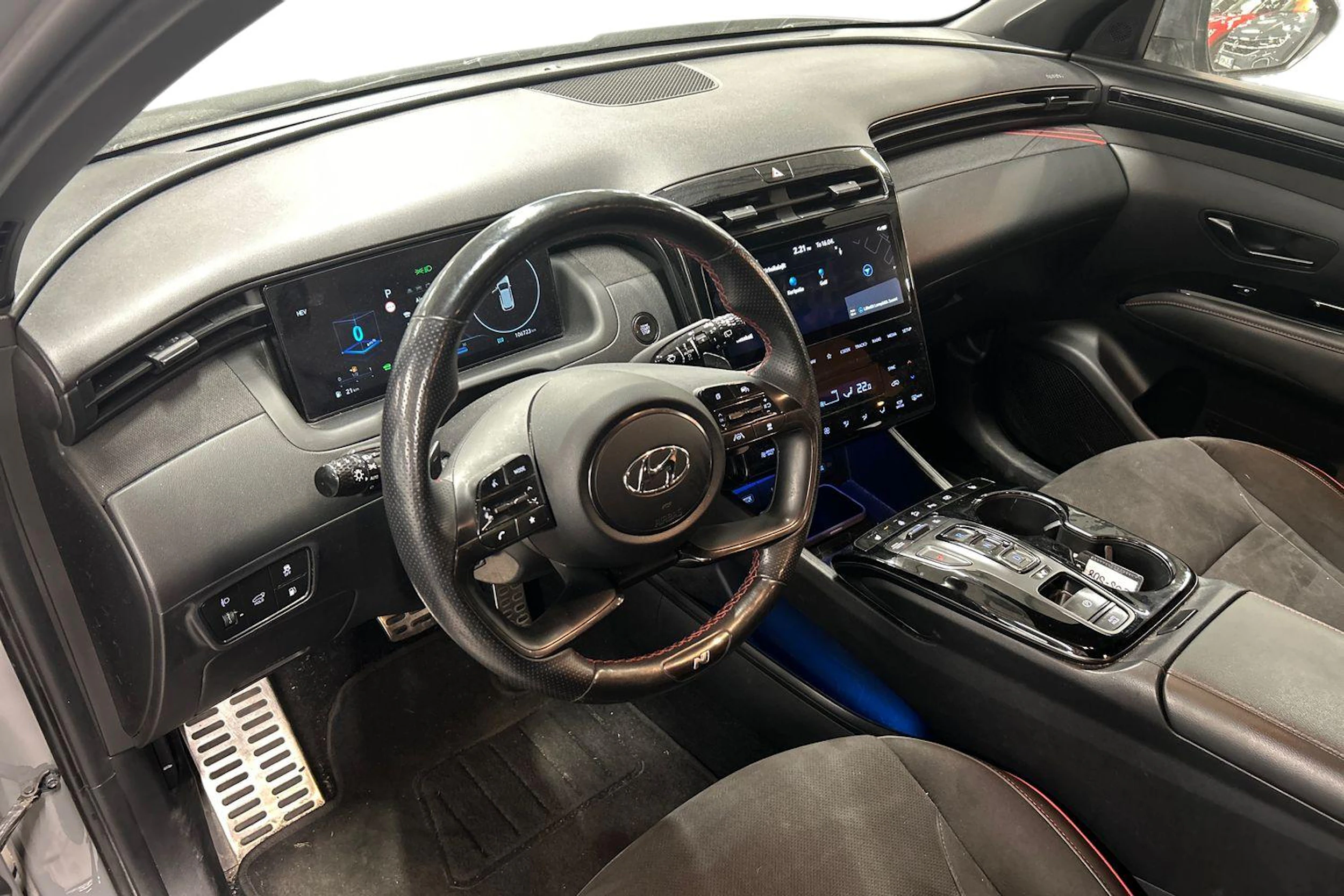 musta Hyundai Tucson 2022 kuva 3.