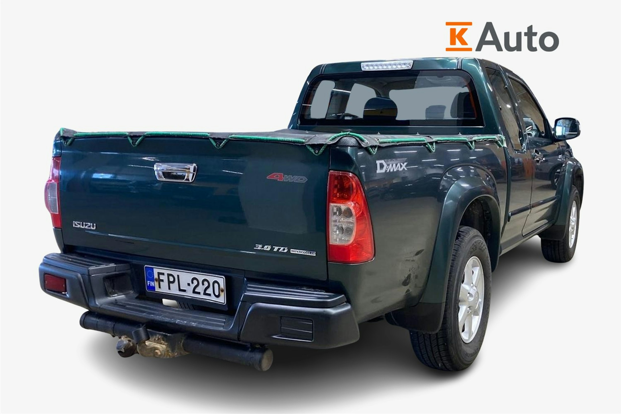 vihreä Isuzu D-Max 2008 kuva 2.