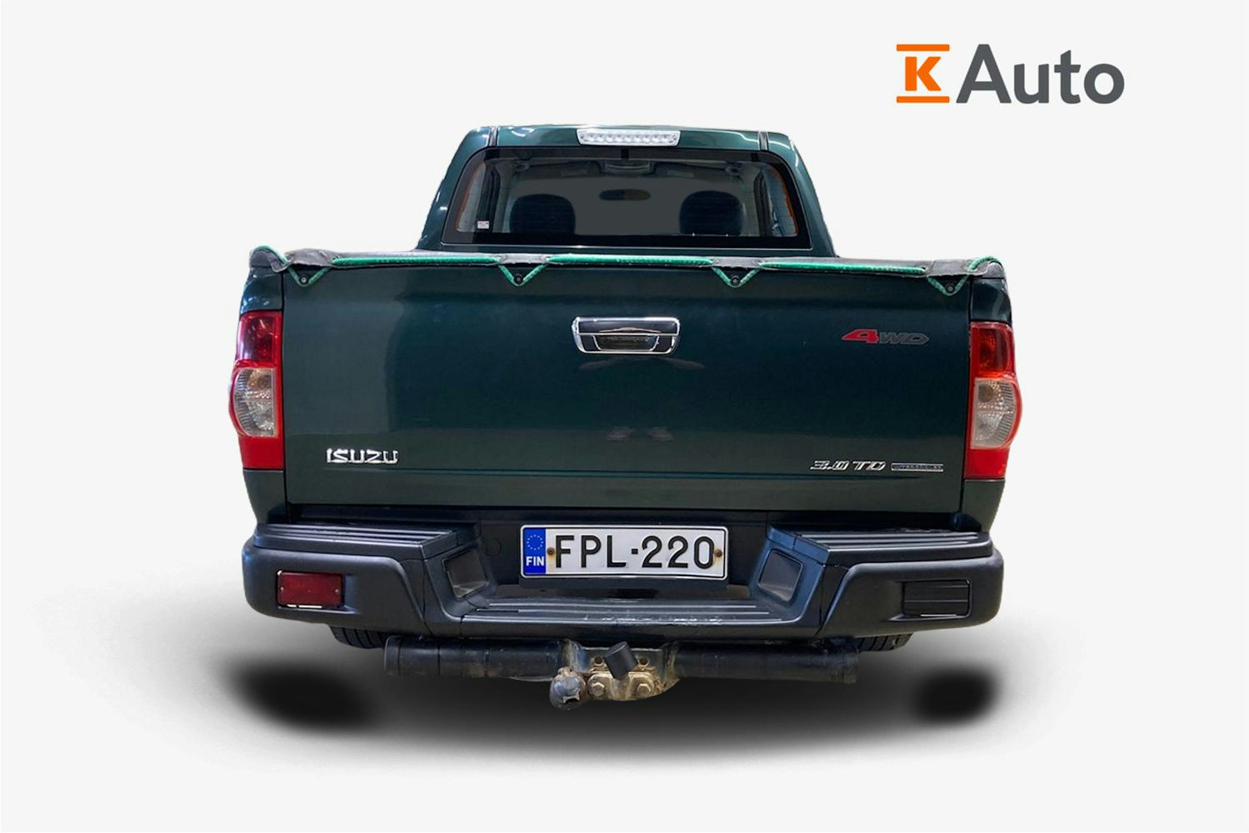 vihreä Isuzu D-Max 2008 kuva 3.