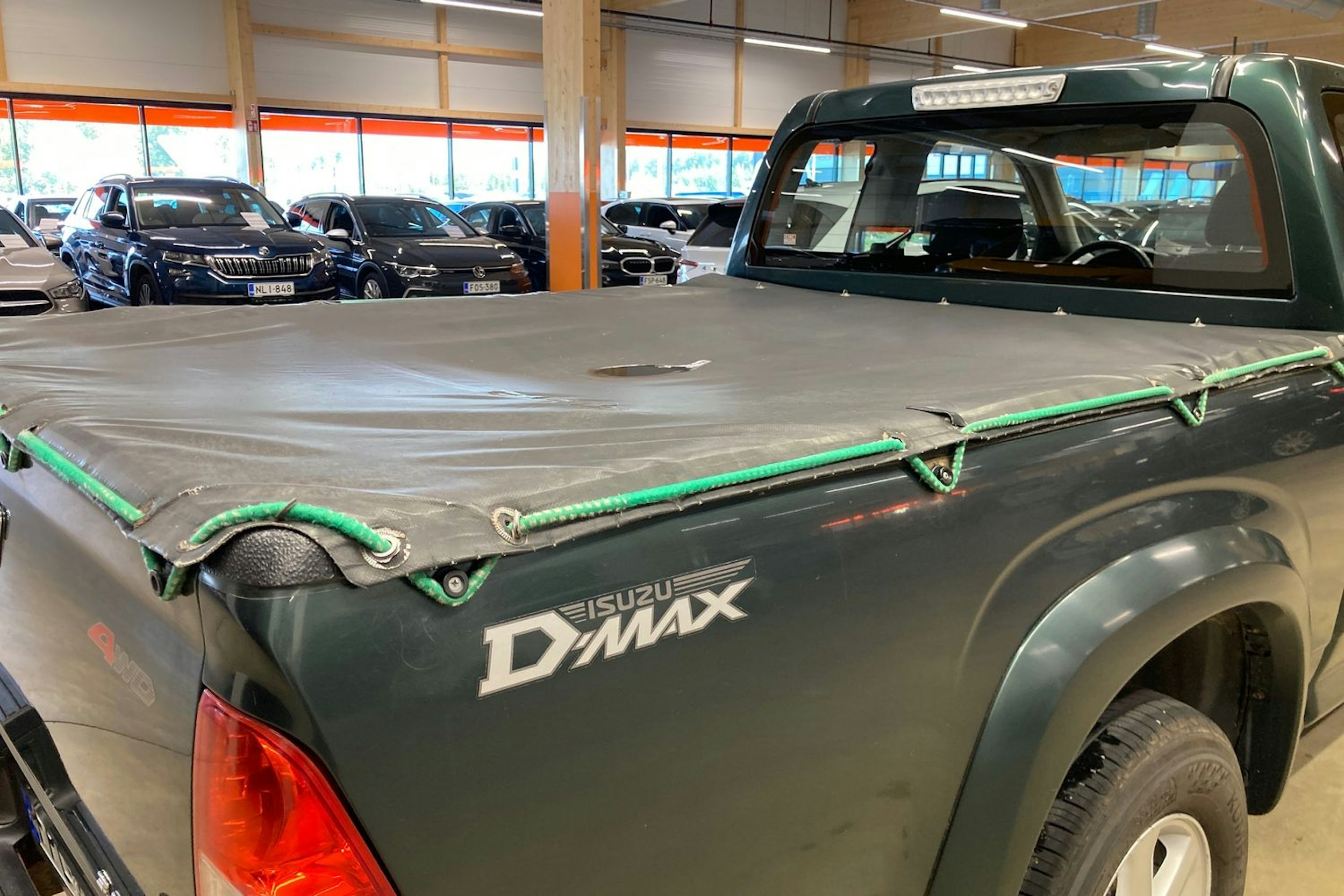 vihreä Isuzu D-Max 2008 kuva 15.