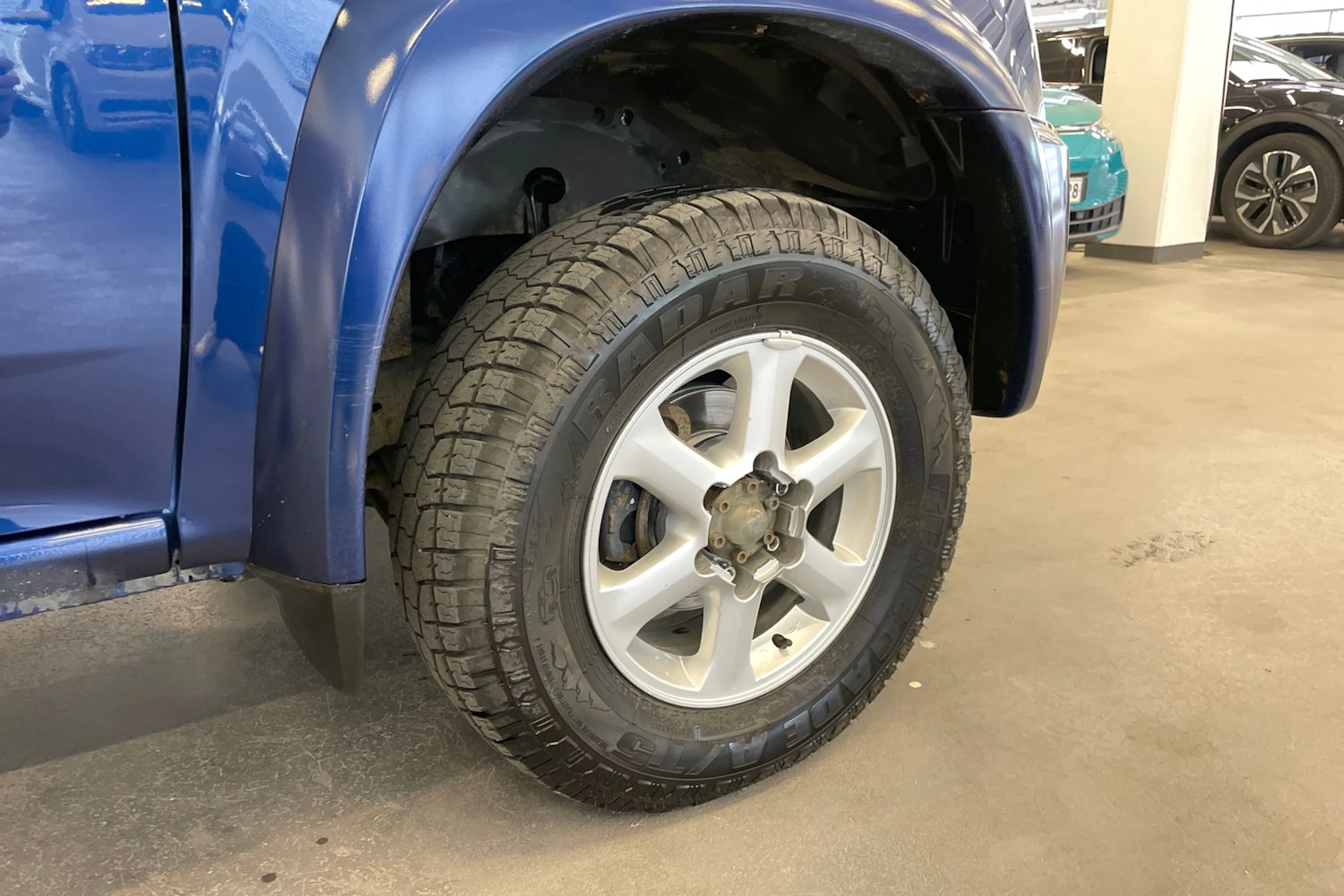 sininen Isuzu D-Max 2008 kuva 23.