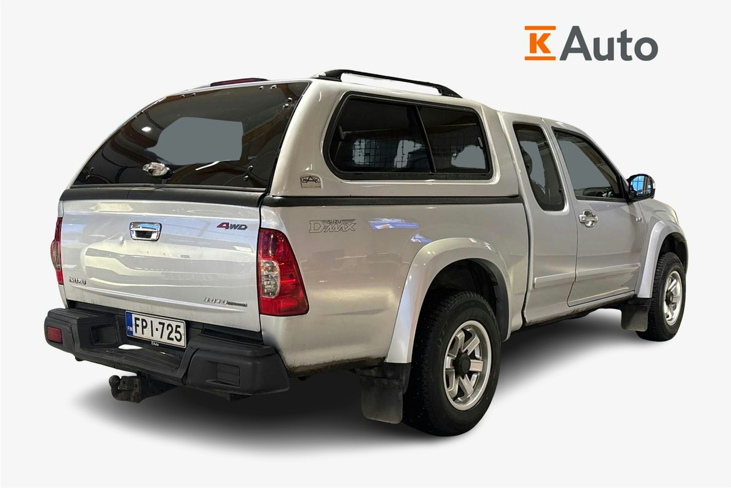 Harmaa Isuzu D-Max 2011 kuva 3.