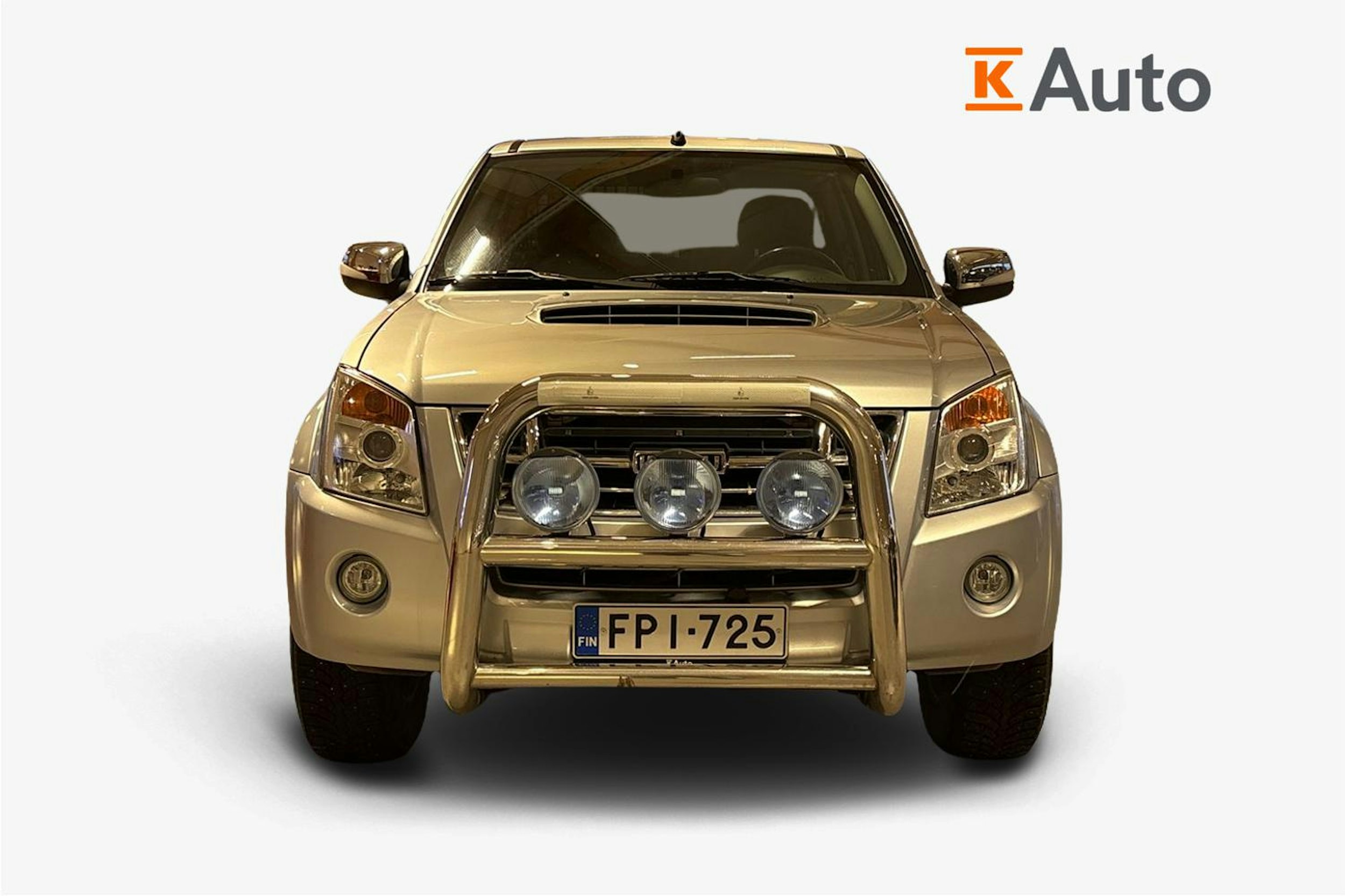 Harmaa Isuzu D-Max 2011 kuva 5.