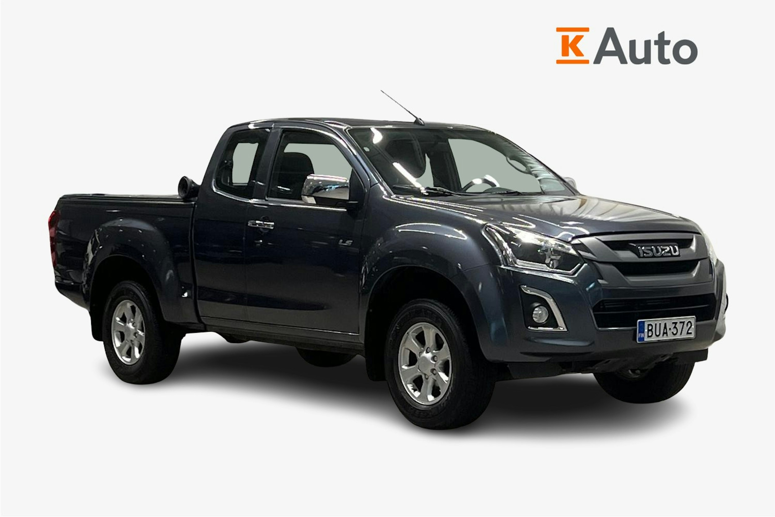 harmaa Isuzu D-Max 2017 kuva 1.