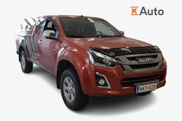 punainen Isuzu D-Max 2017 kuva 1.