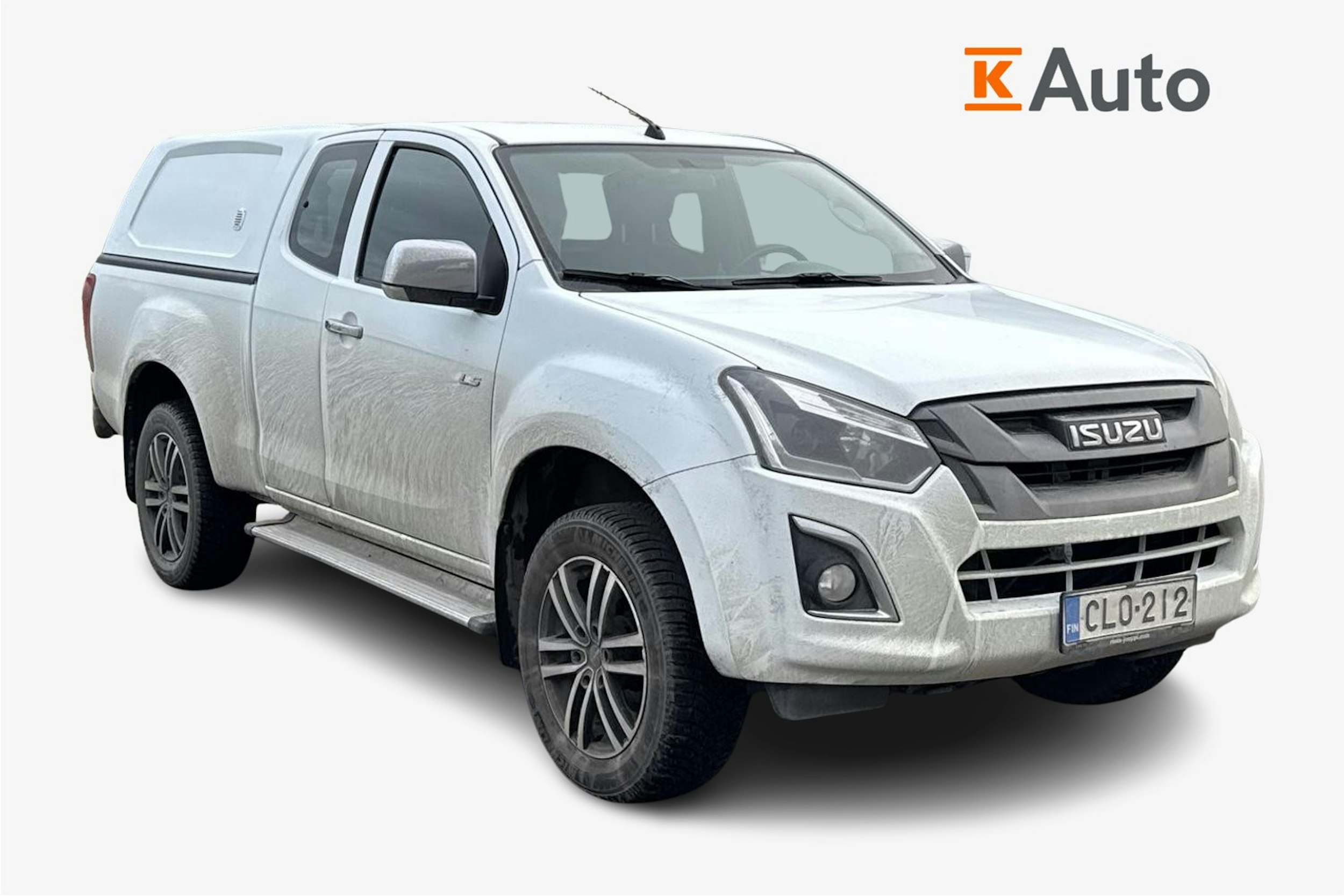 valkoinen Isuzu D-Max 2018 kuva 1.
