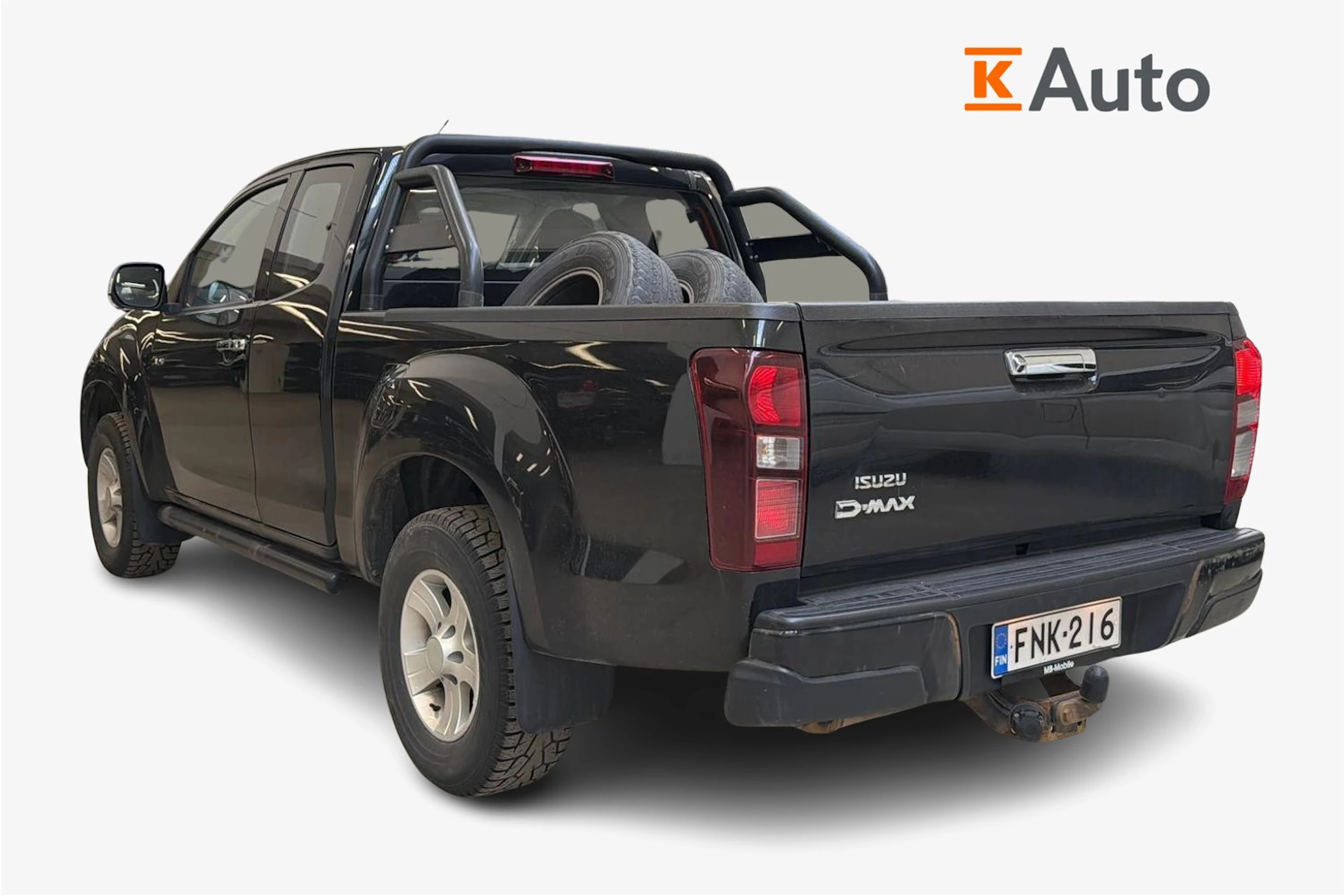 musta Isuzu D-Max 2018 kuva 2.