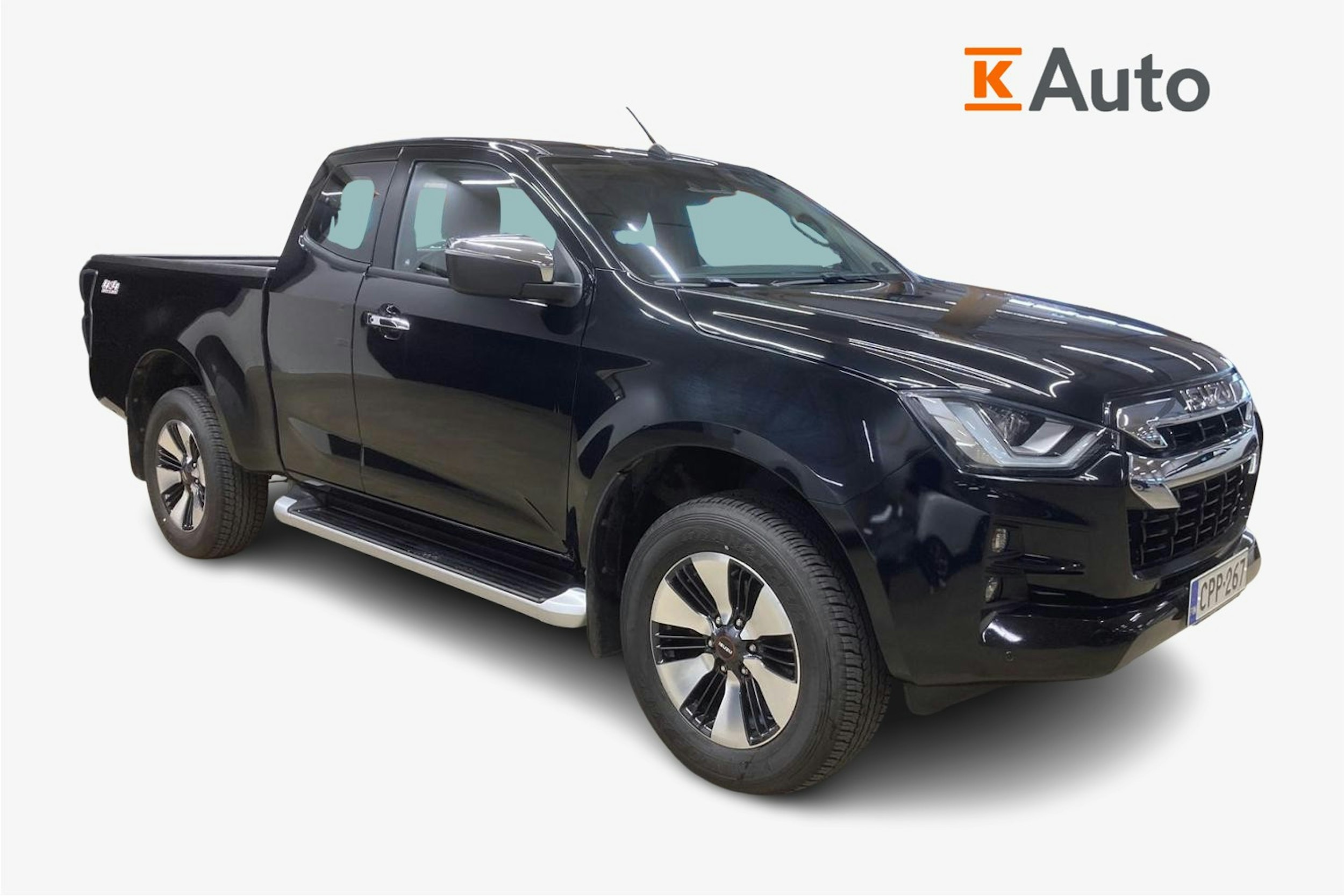 musta Isuzu D-Max 2021 kuva 1.