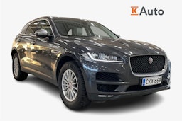 met. harmaa Jaguar F-PACE 2018 kuva 1.
