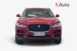 punainen Jaguar F-PACE 2018 kuva 5.