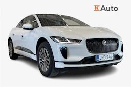 valkoinen Jaguar I-PACE 2018 kuva 1.