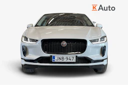 valkoinen Jaguar I-PACE 2018 kuva 4.